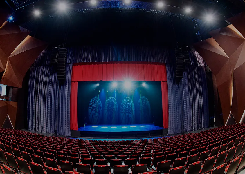 Configuración de la sala principal de Showcenter
