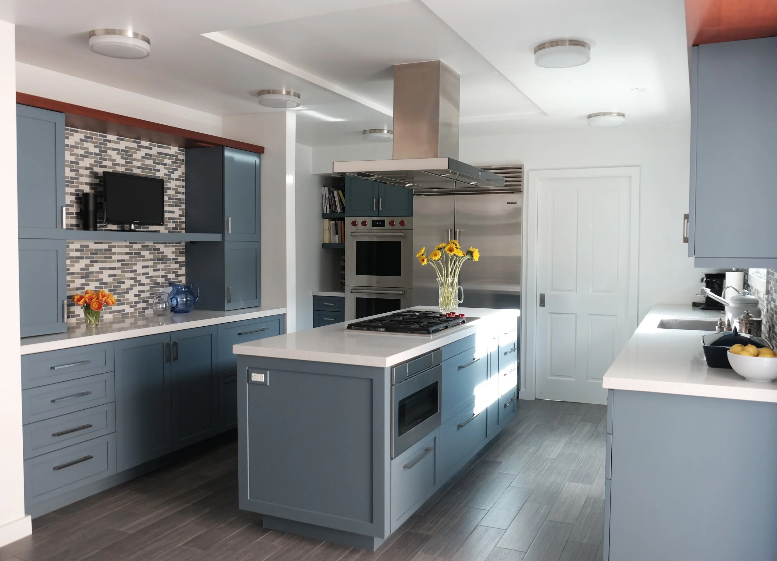 Temporary project interior