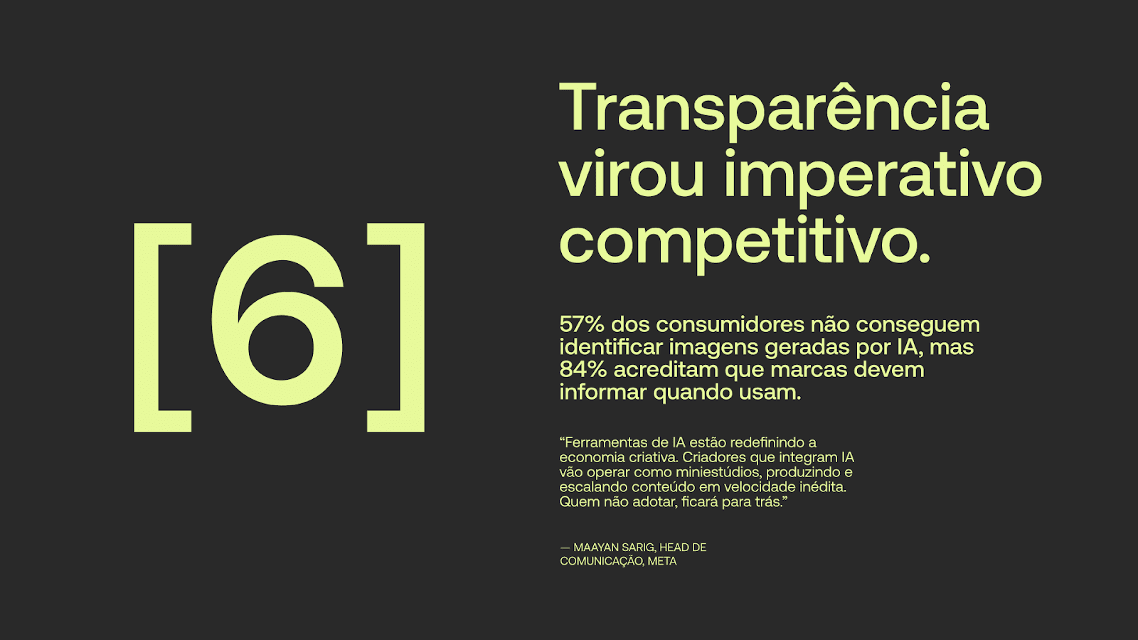 57% dos consumidores afirmam não conseguir identificar imagens geradas por IA.