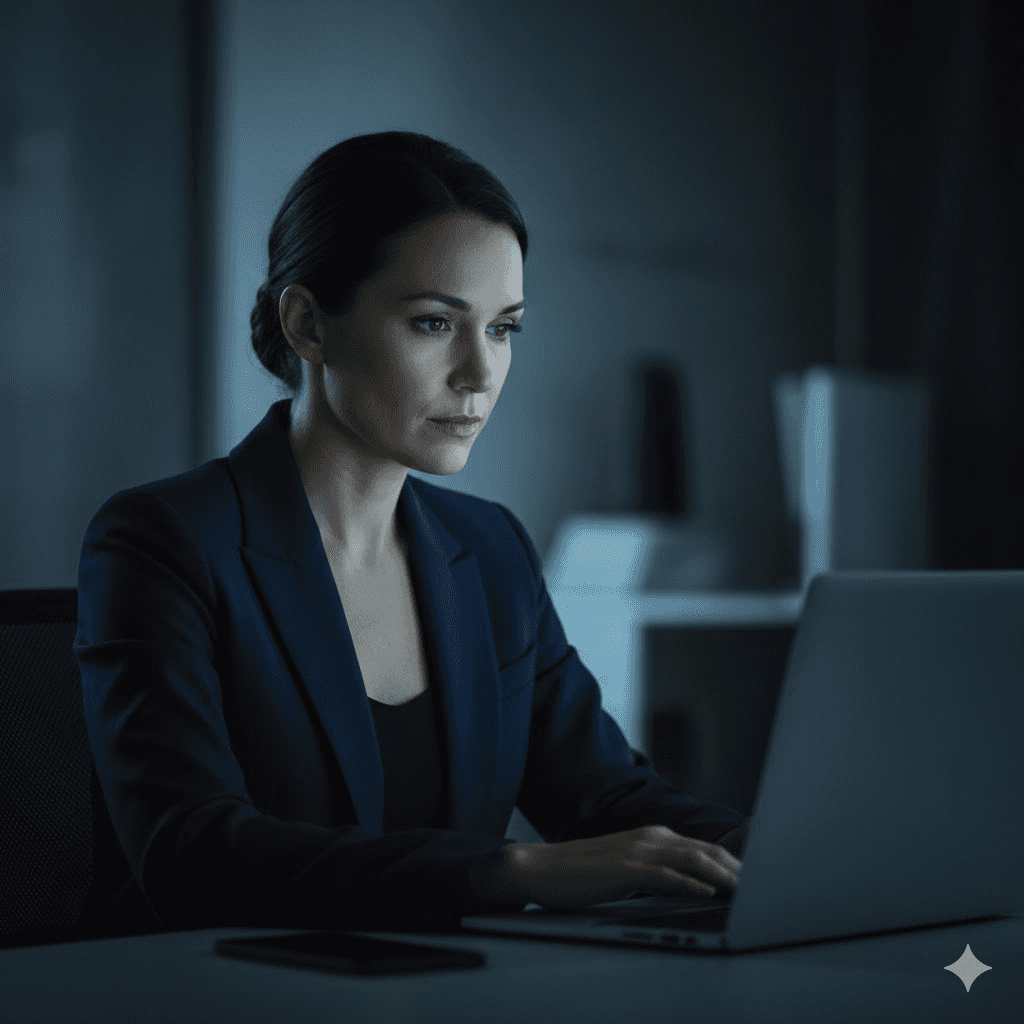 a few clean nodes linked with thin lines