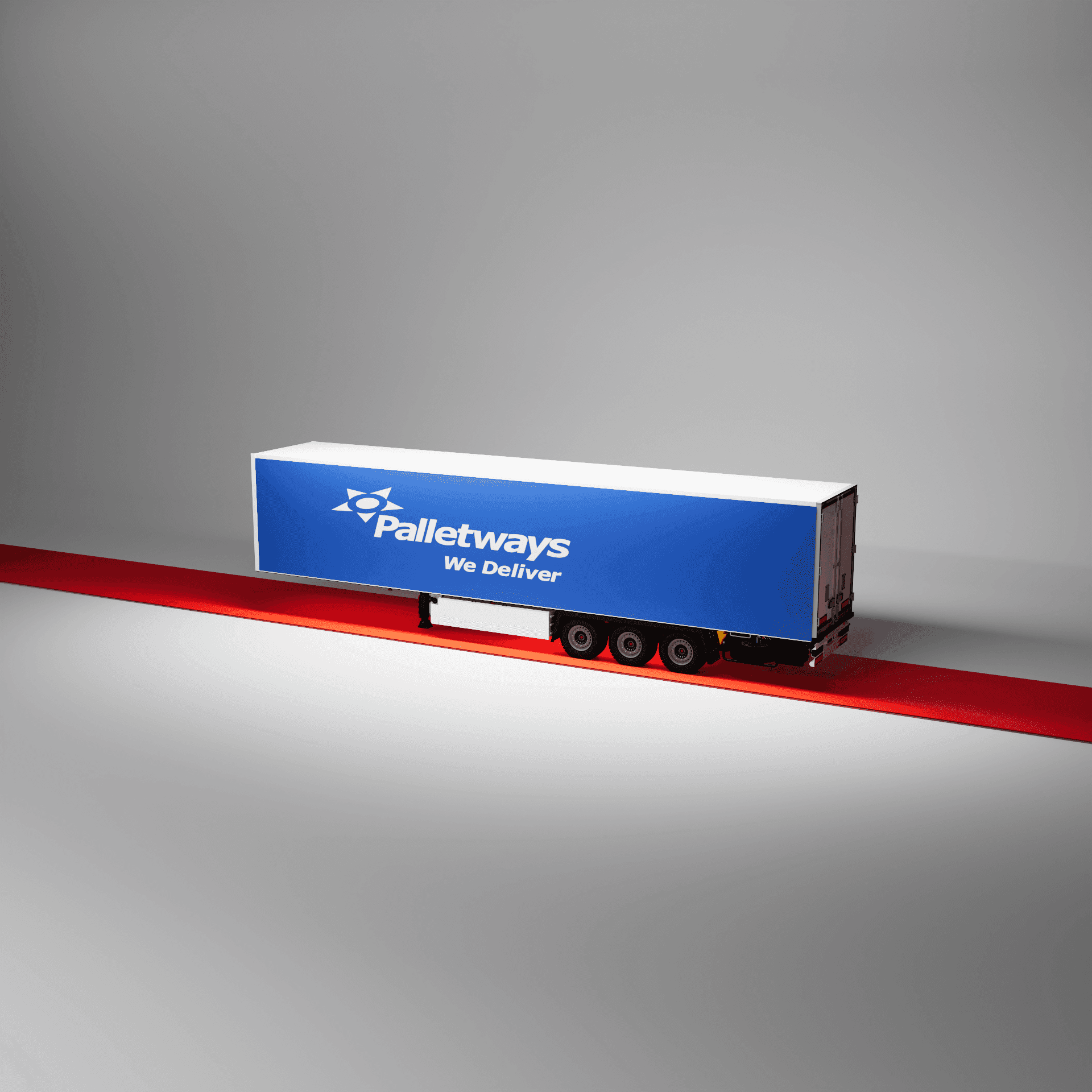 Trailer on a red carpet