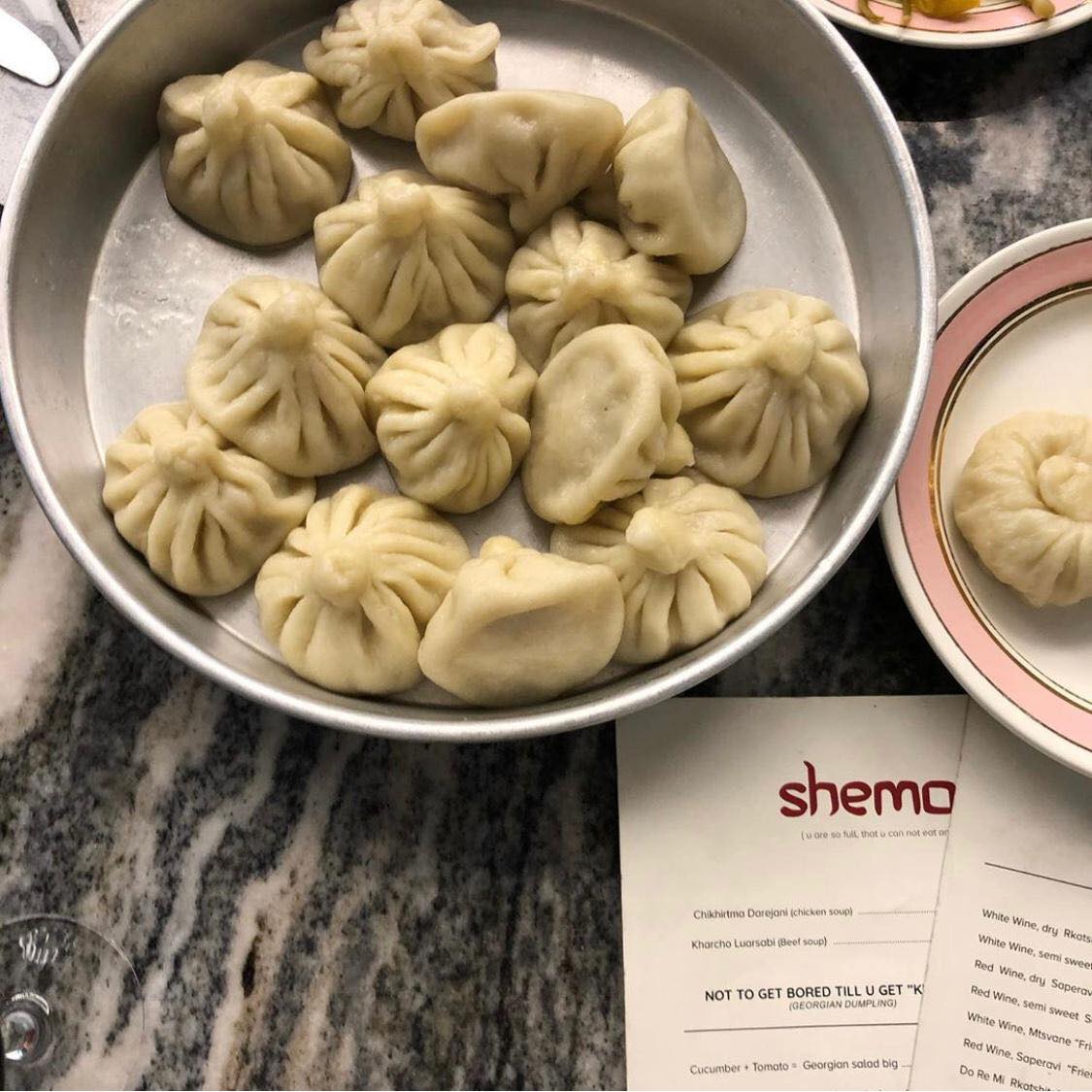 Shemomechama khinkali