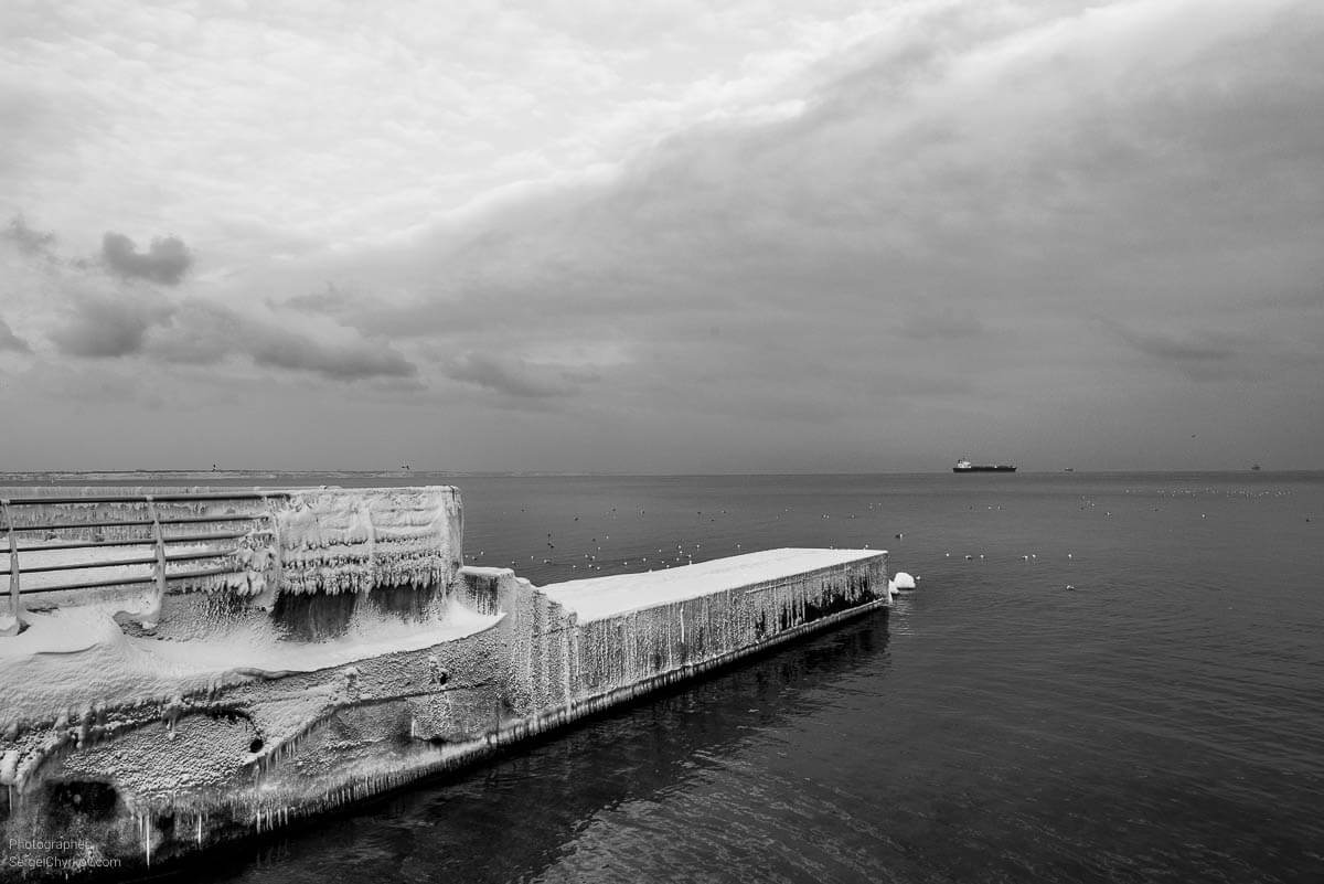 Одесса. Зима 2017. Фотограф: Сергей Чирков. Odessa, winter 2017. Photographer: Sergei Chyrkov.