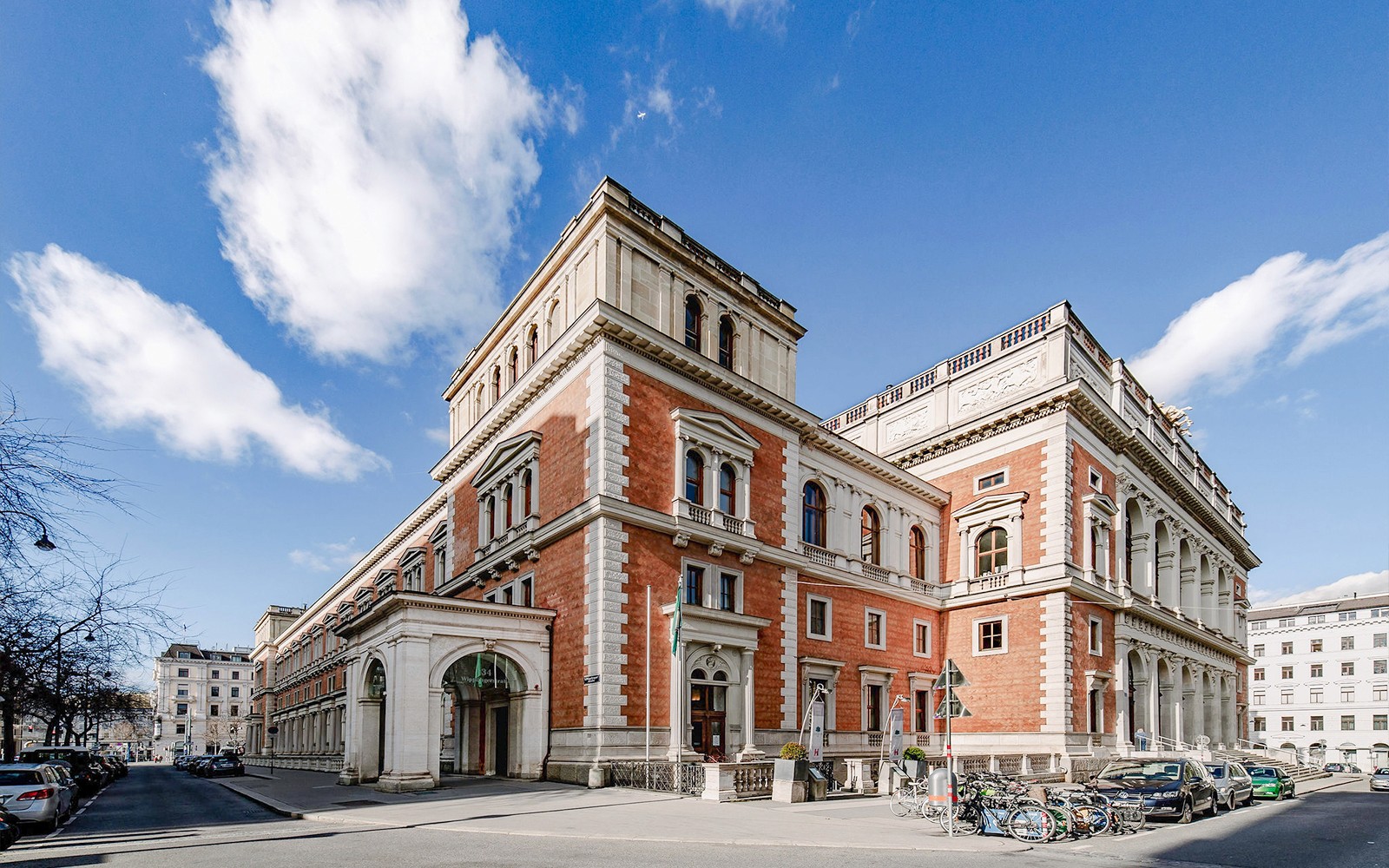 Palacio de la Antigua Bolsa en Viena, sede del Concierto de la Orquesta de Residencia.
