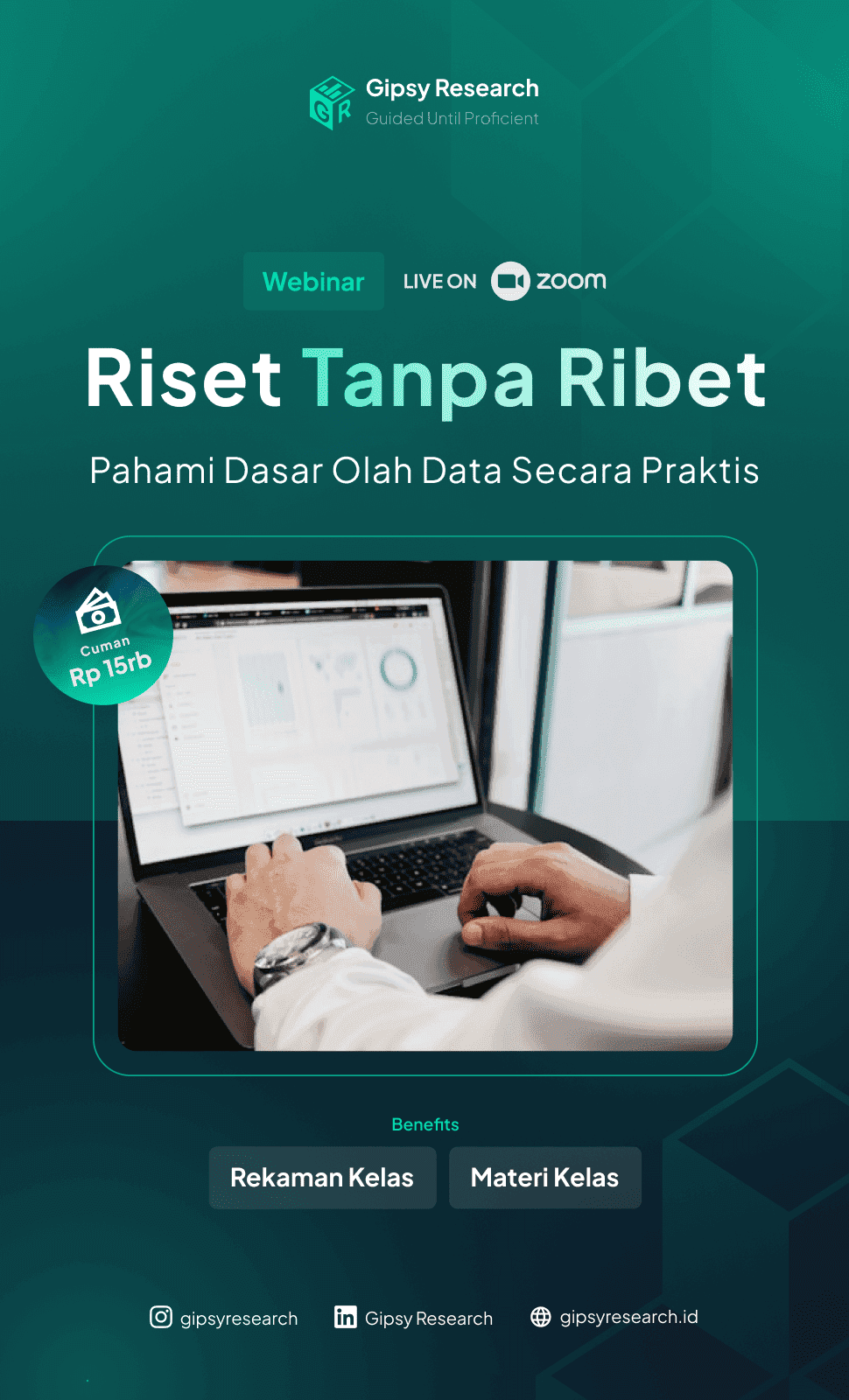 Riset Tanpa Ribet : Pahami Dasar Olah Data Secara Praktis