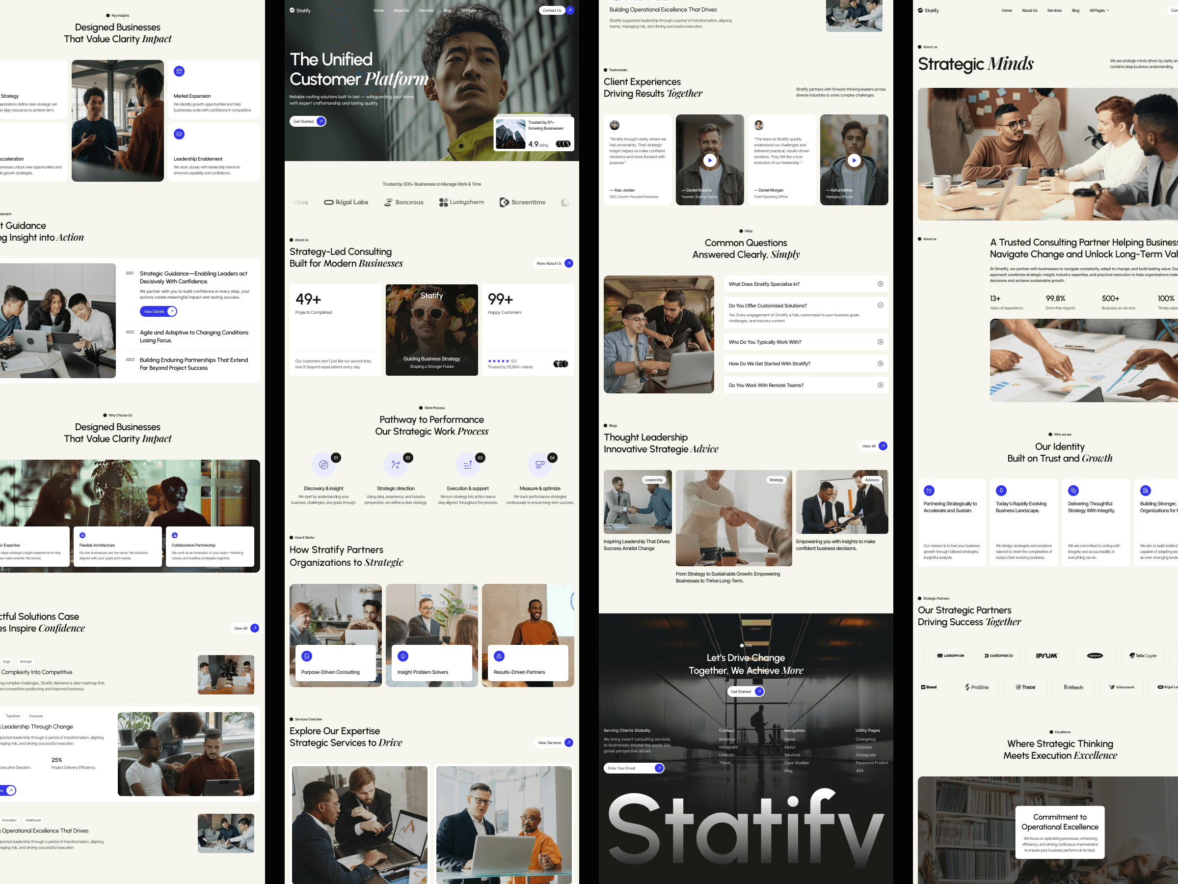 framer finance template
