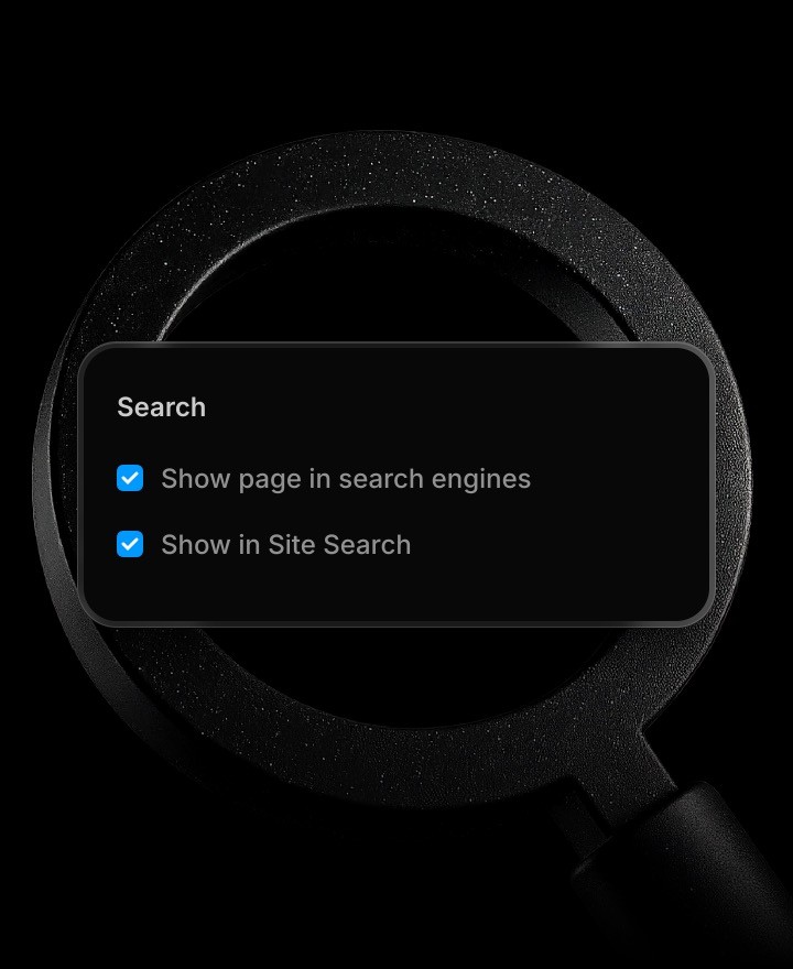 Index control in Framer