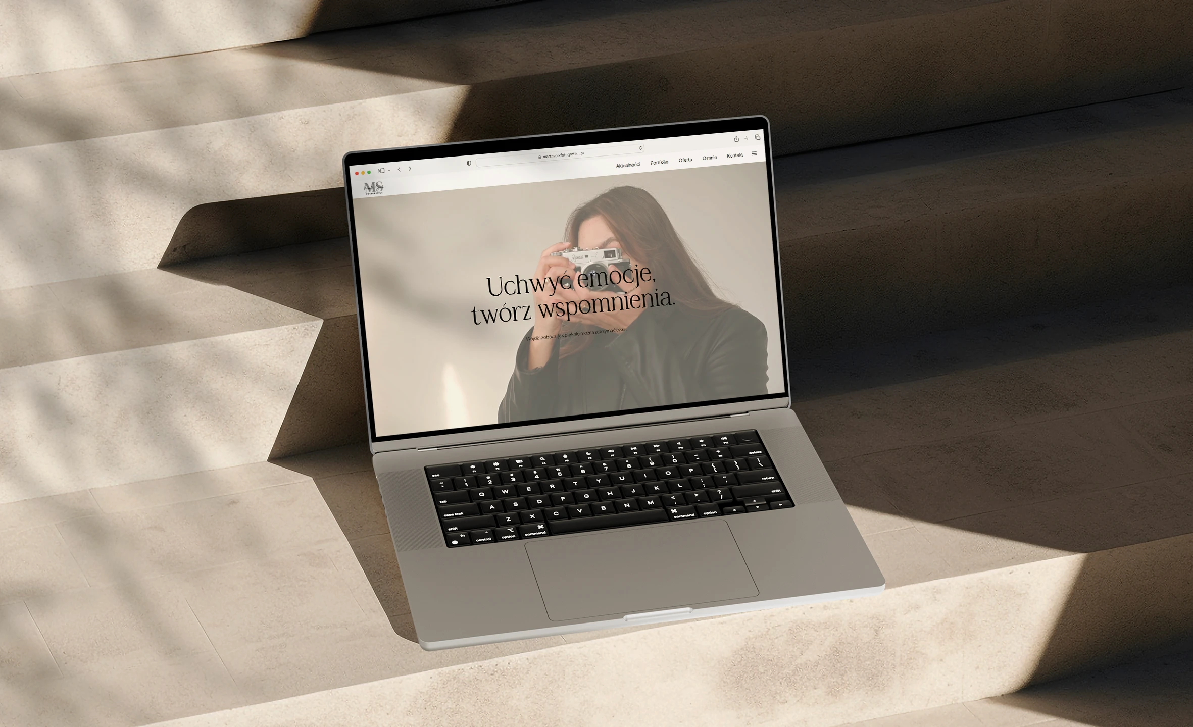 Strona internetowa Marta Spik Fotografika — portfolio fotografki z Opola