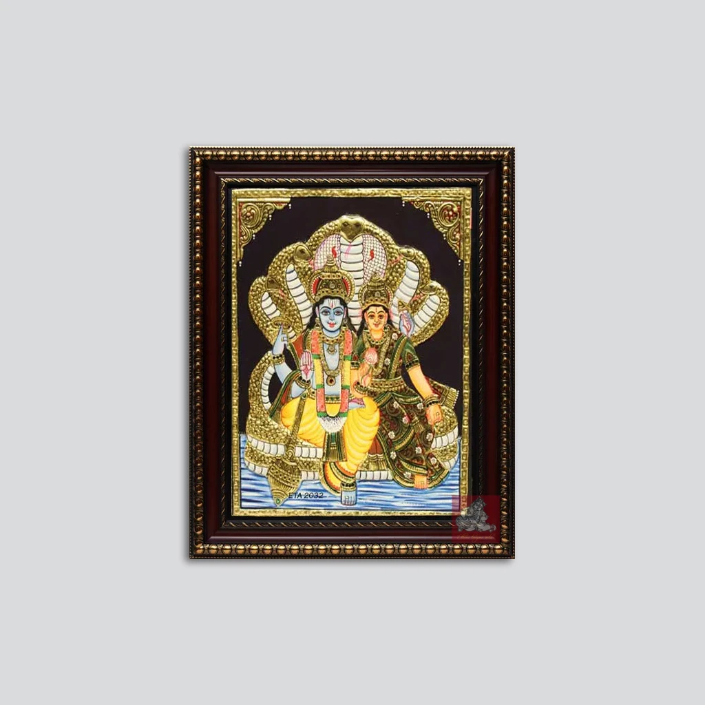 Lakshmi Narayana Tanjore Painting