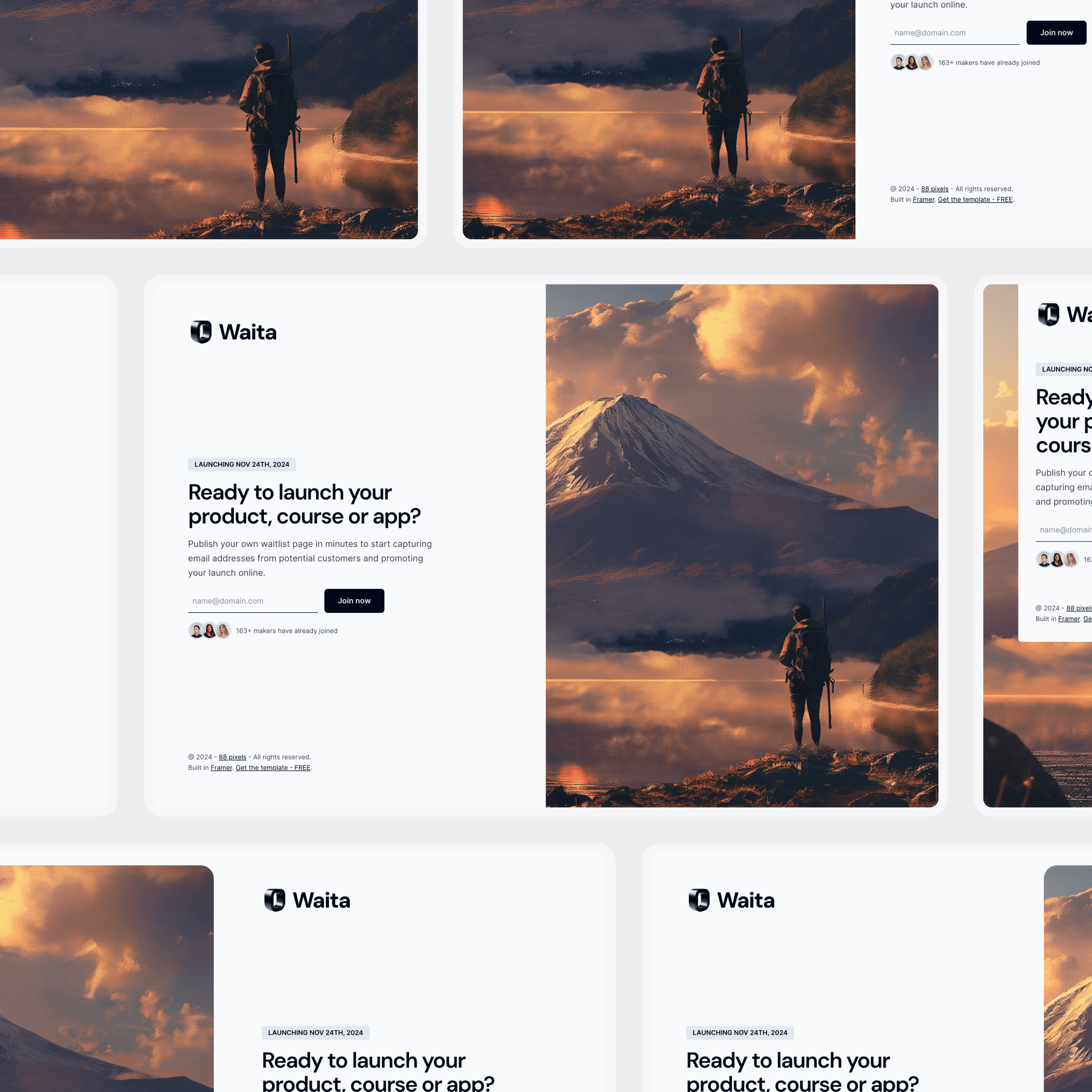 Espera Framer Template