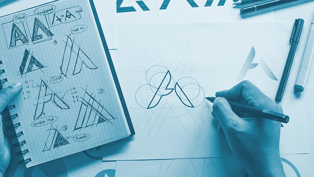Logo Designer Sketches