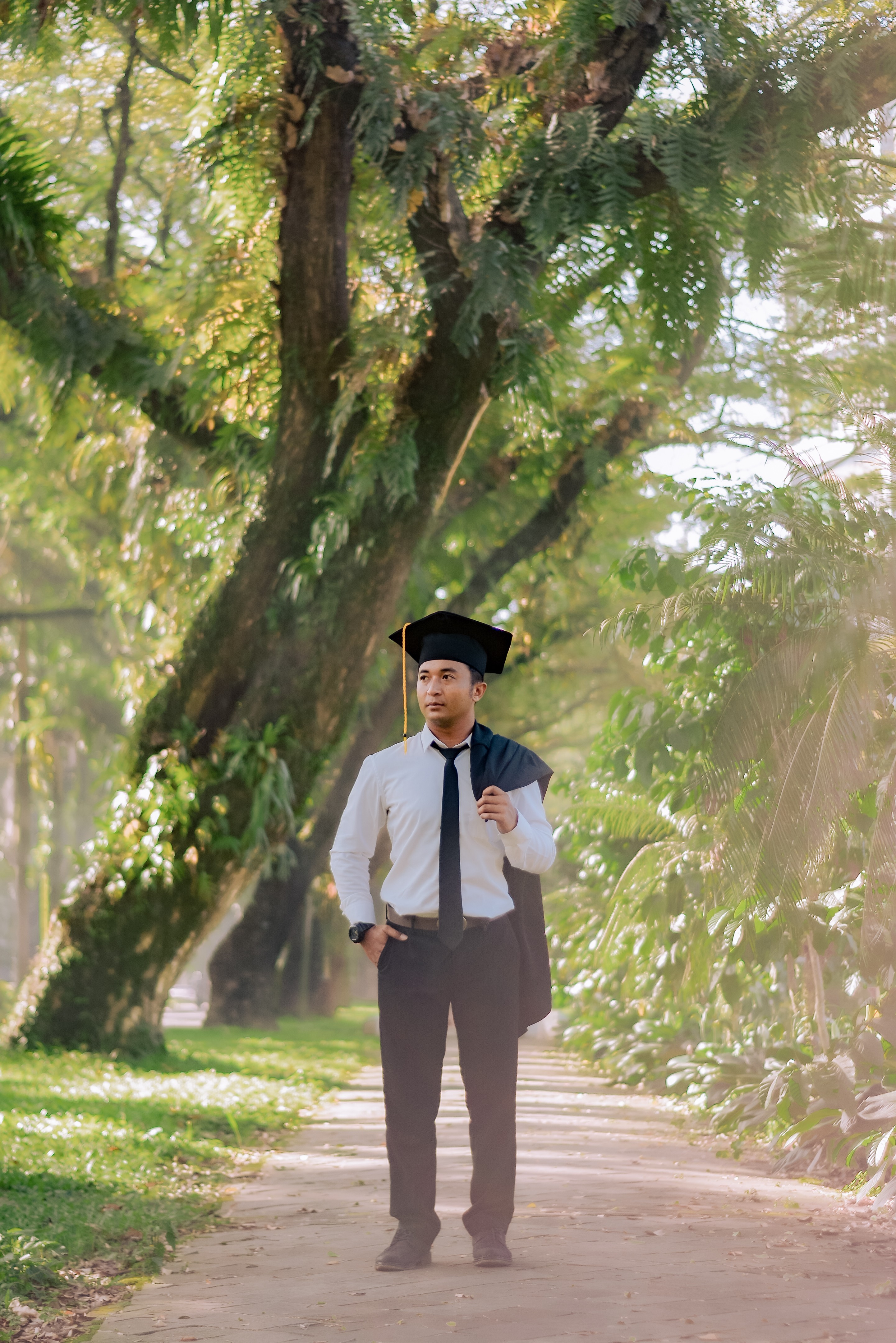 Sigit Graduation Photoshoot at Jember University