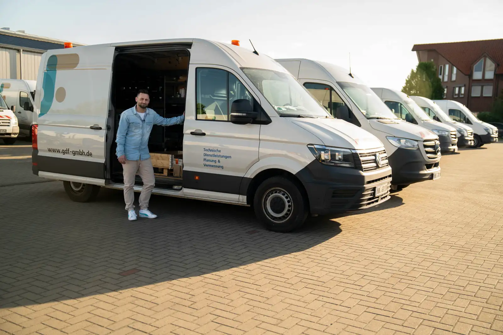 Luftaufnahme vom GDF Firmengelände