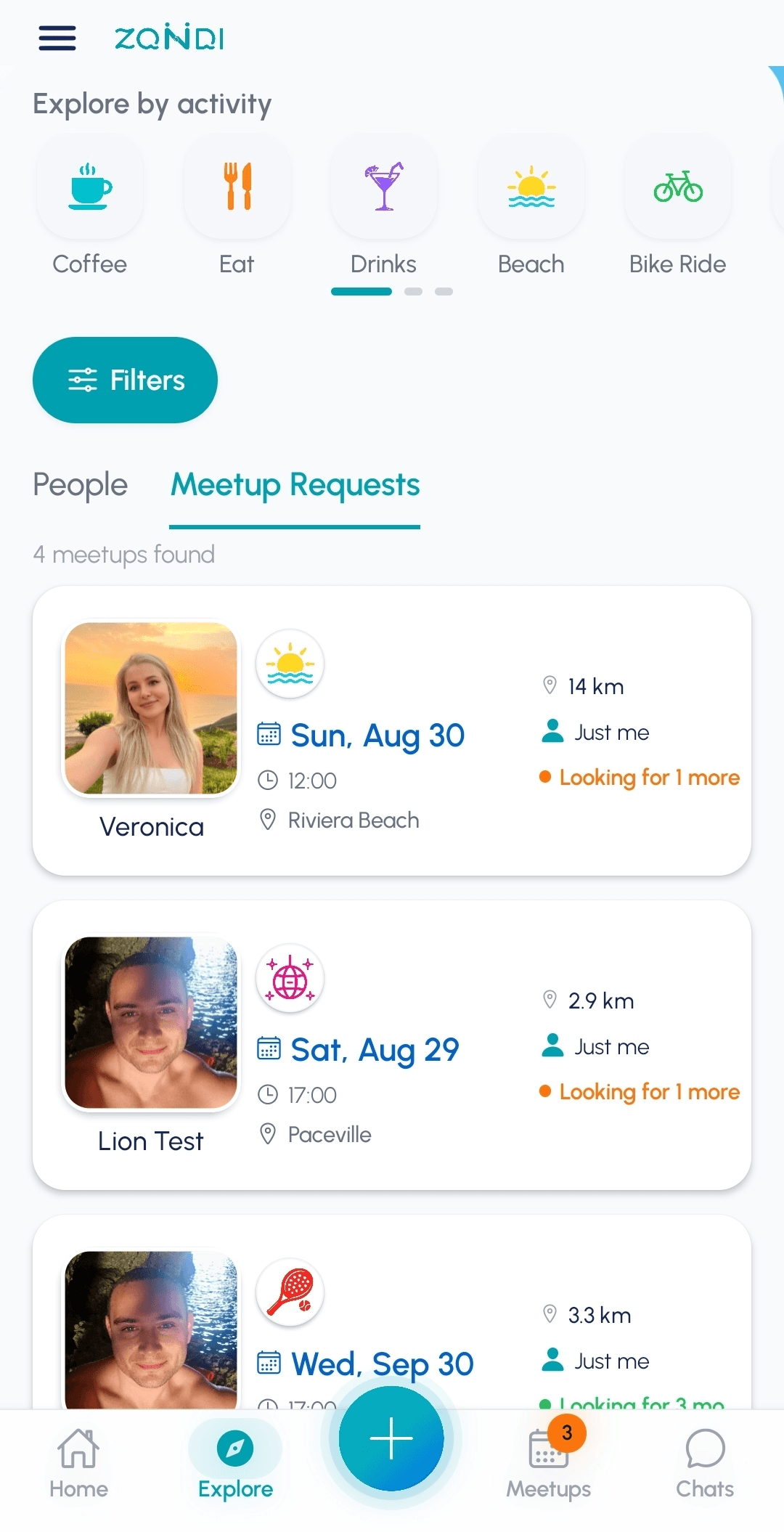 Meetup Requests