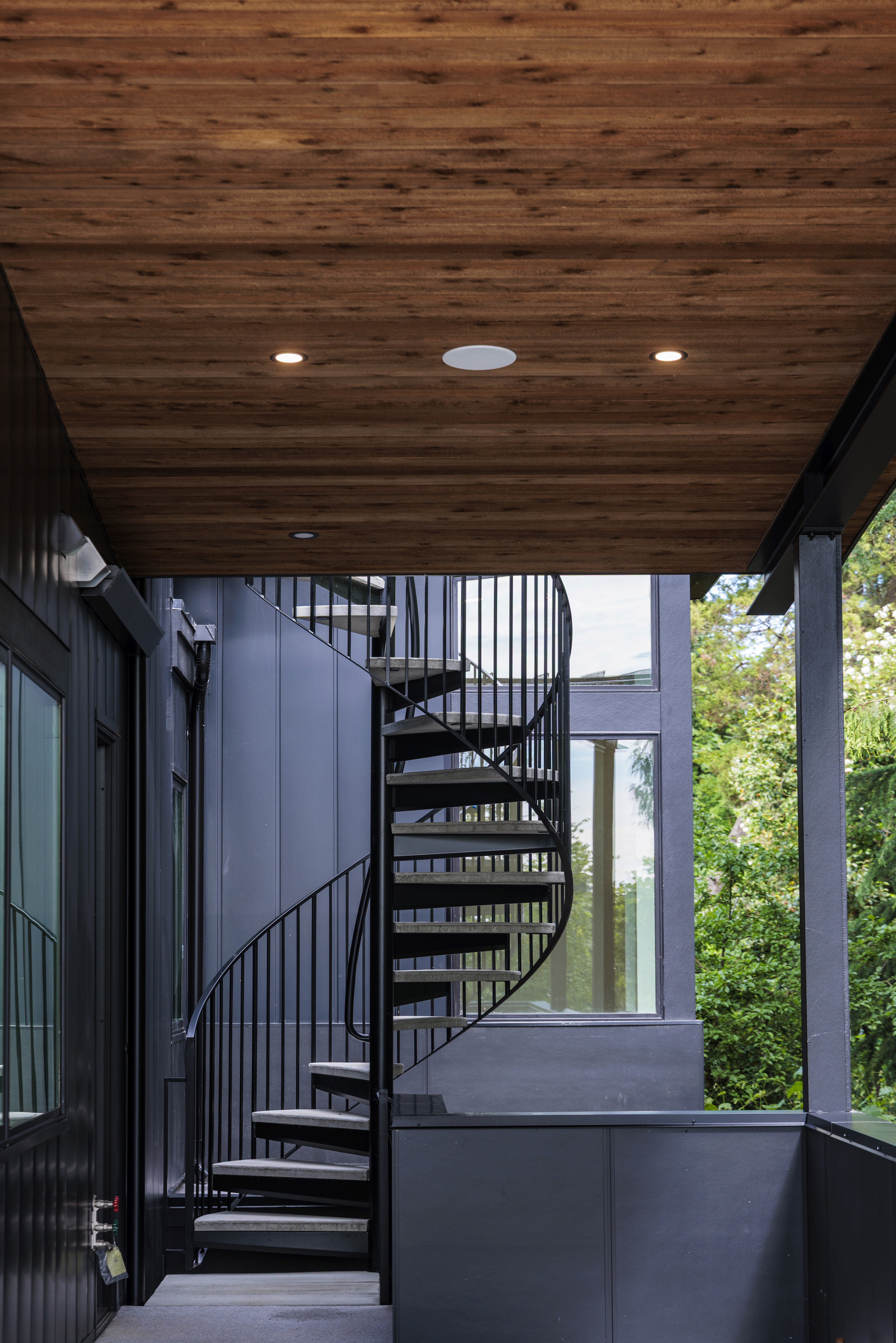 Outdoor Staircase - Renton Custom Home
