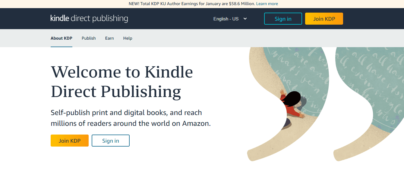 Amazon Kindle Direct Publishing (KDP)