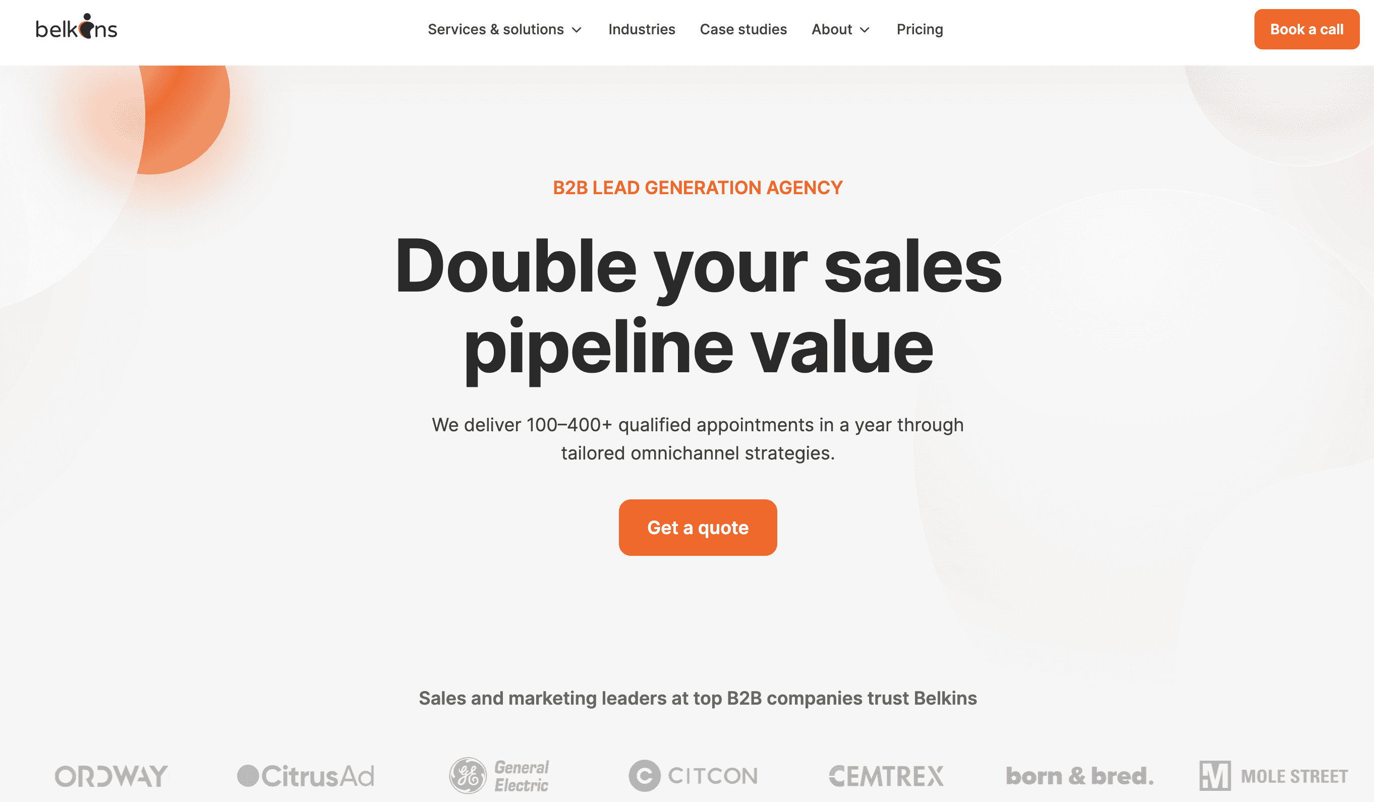 belkins: top sdr agency with proven track record