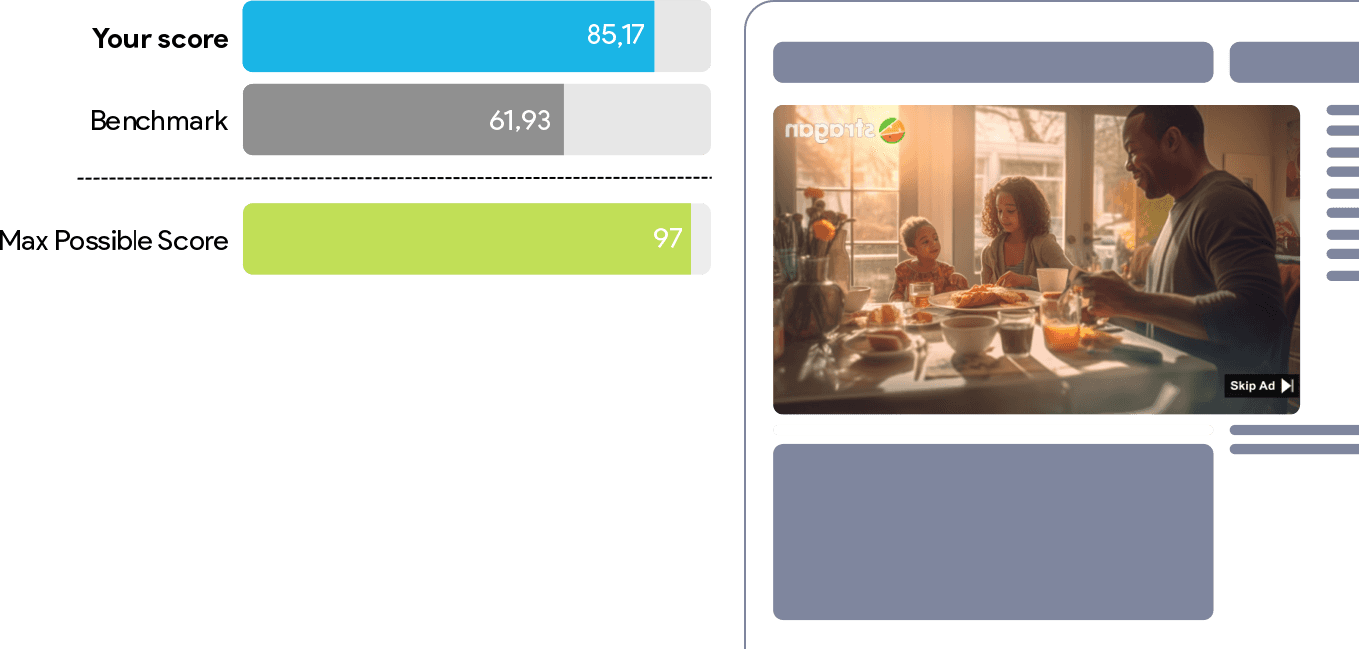 Adloox Max Possible Scores per ad placements