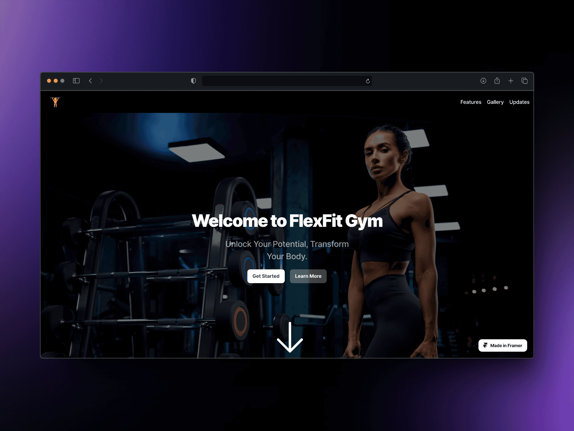 image of flexfit website