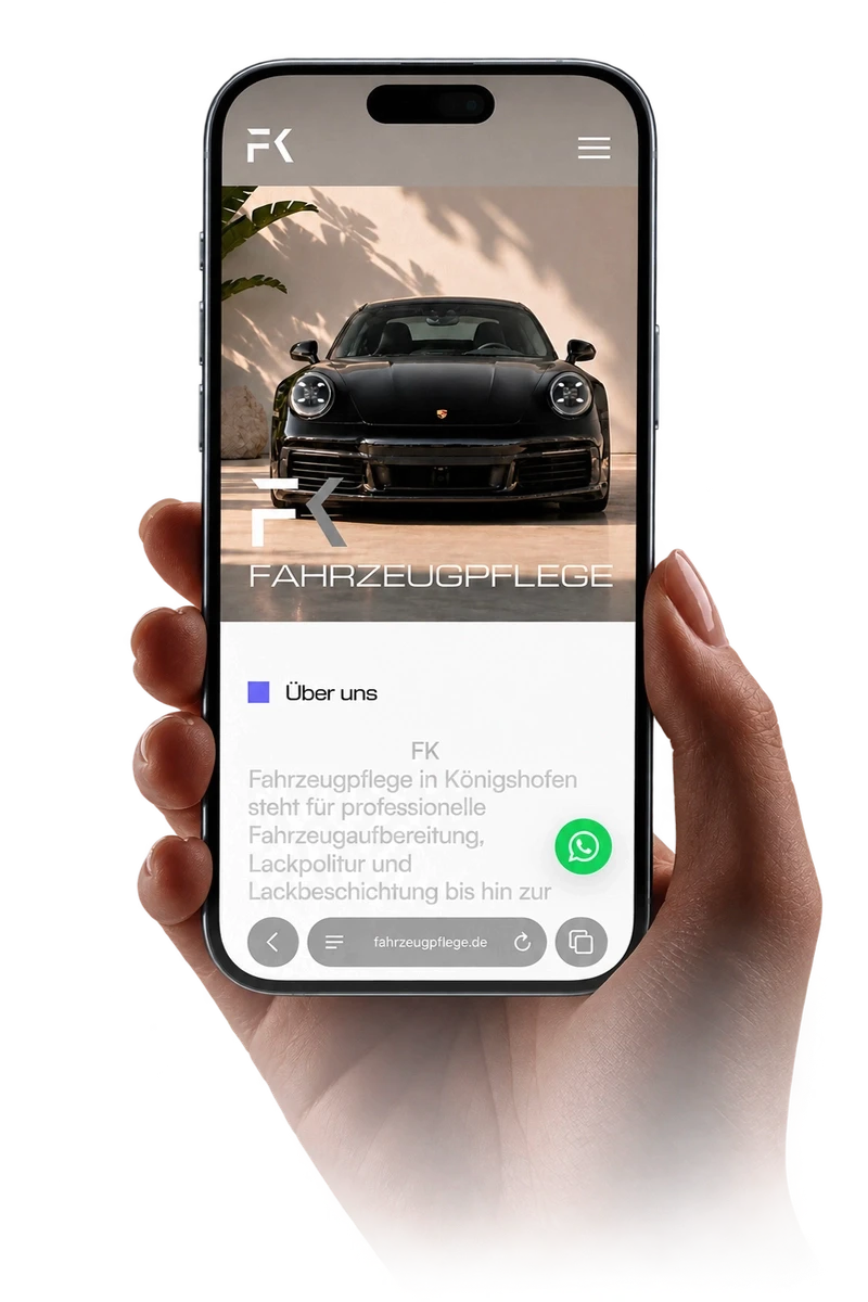 Mobil Optimierte Website von ATTACK AGCY