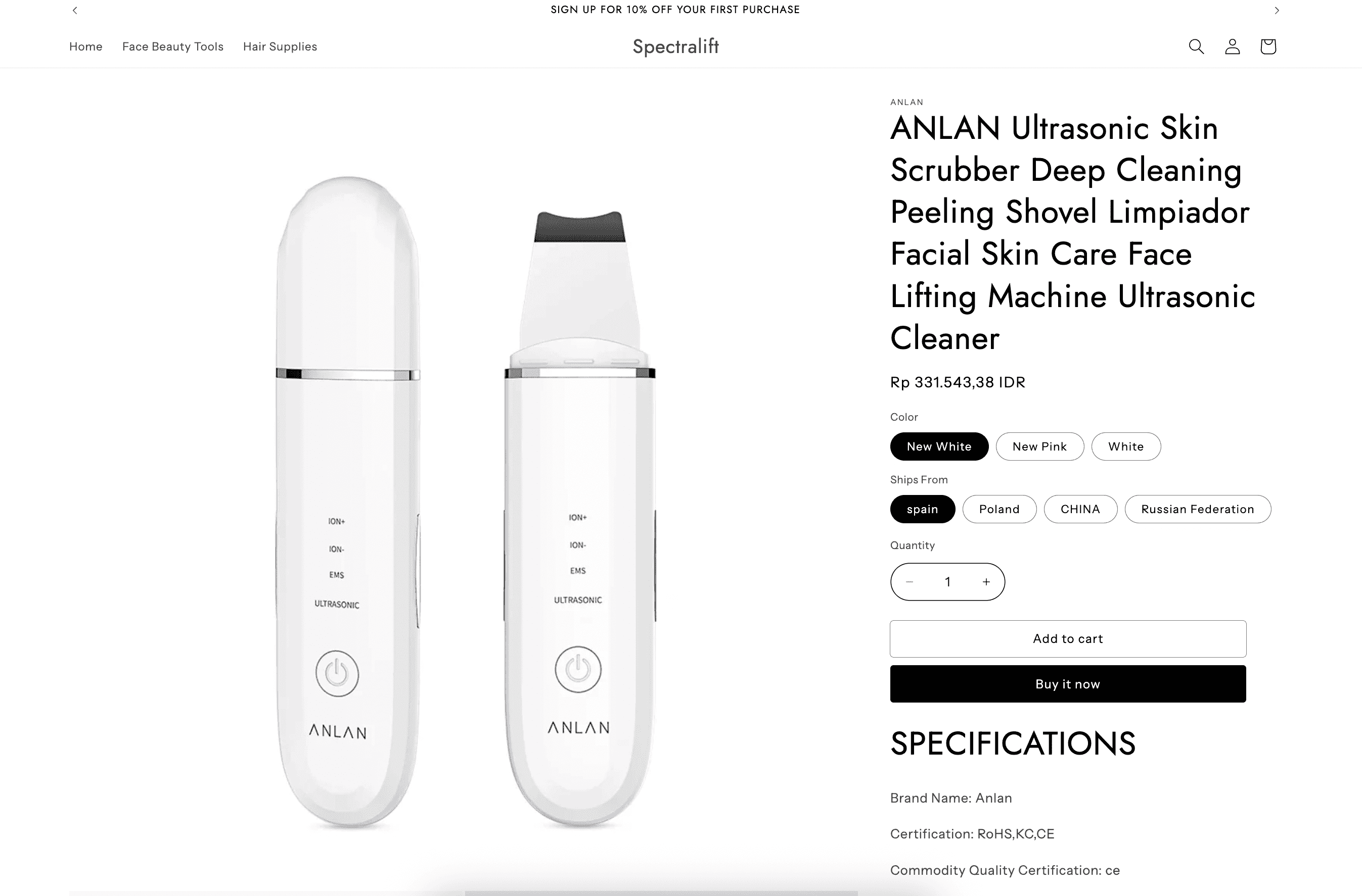 Your cart - page