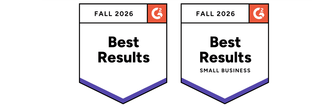 Answer Engine Optimization (AEO) kategorisinde Visby Fall 2026 G2 rozetleri
