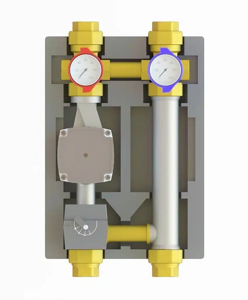 Wärmeabgabemodul des SpeedPower Systems