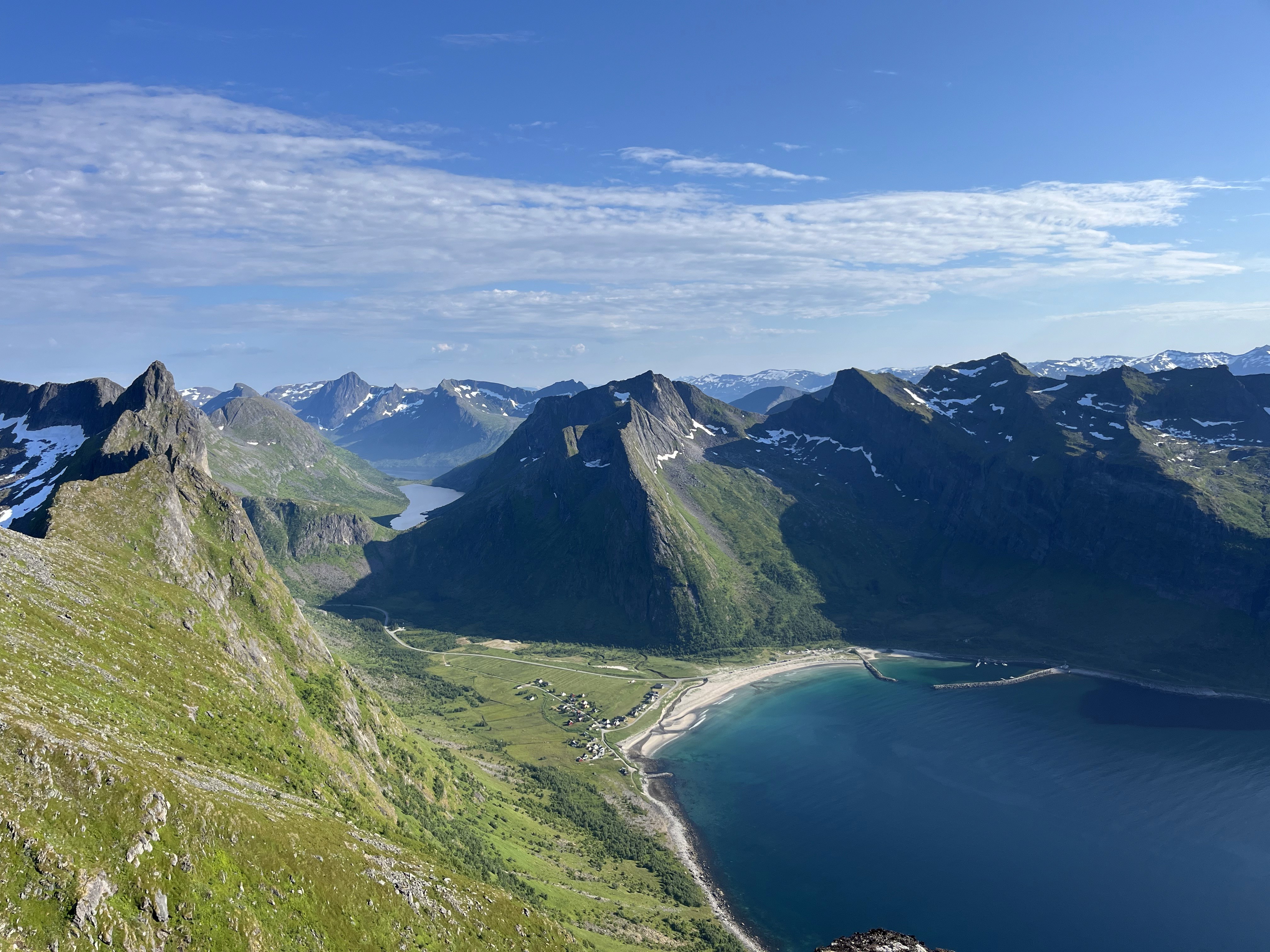 Swimming pool with a view