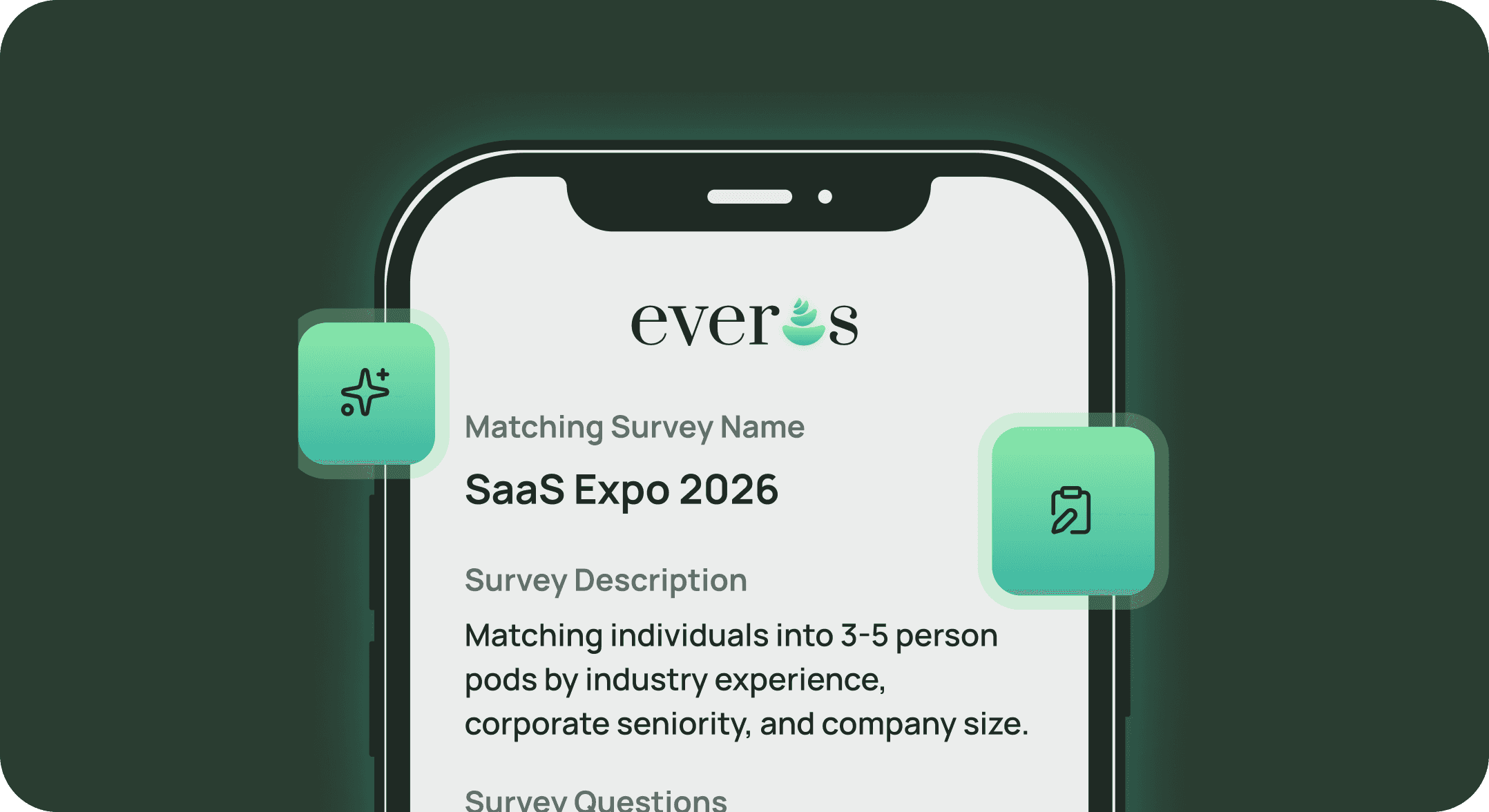 Member survey for SaaS Expo 2026 event