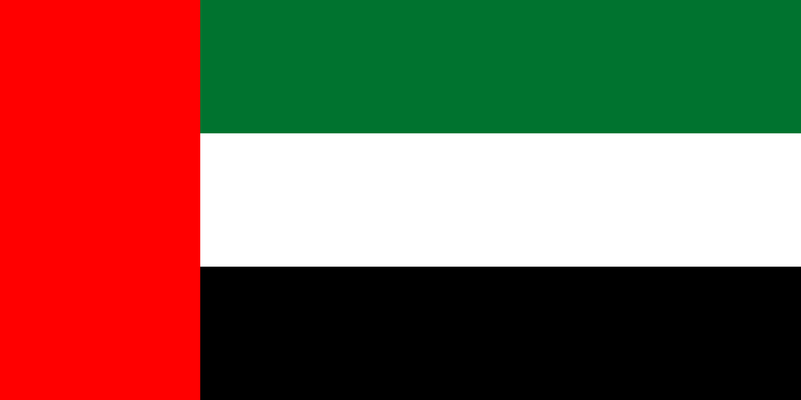 United Arab Emirates Flag