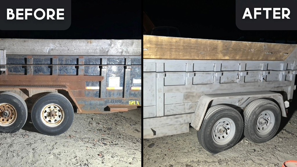 Sandblasting Dump Trailer RMS
Rochester Sandblasting 
RMS 
Rochester Mobile Sandblasting & Painting 