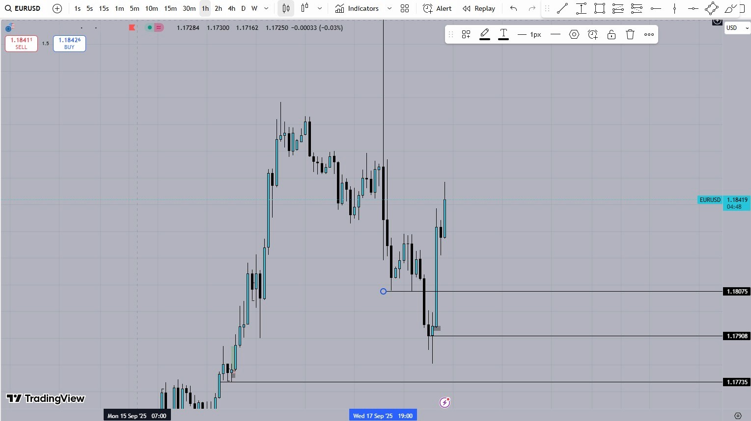 Screenshot of Evo X mentorship call showing one-on-one coaching session with live chart analysis