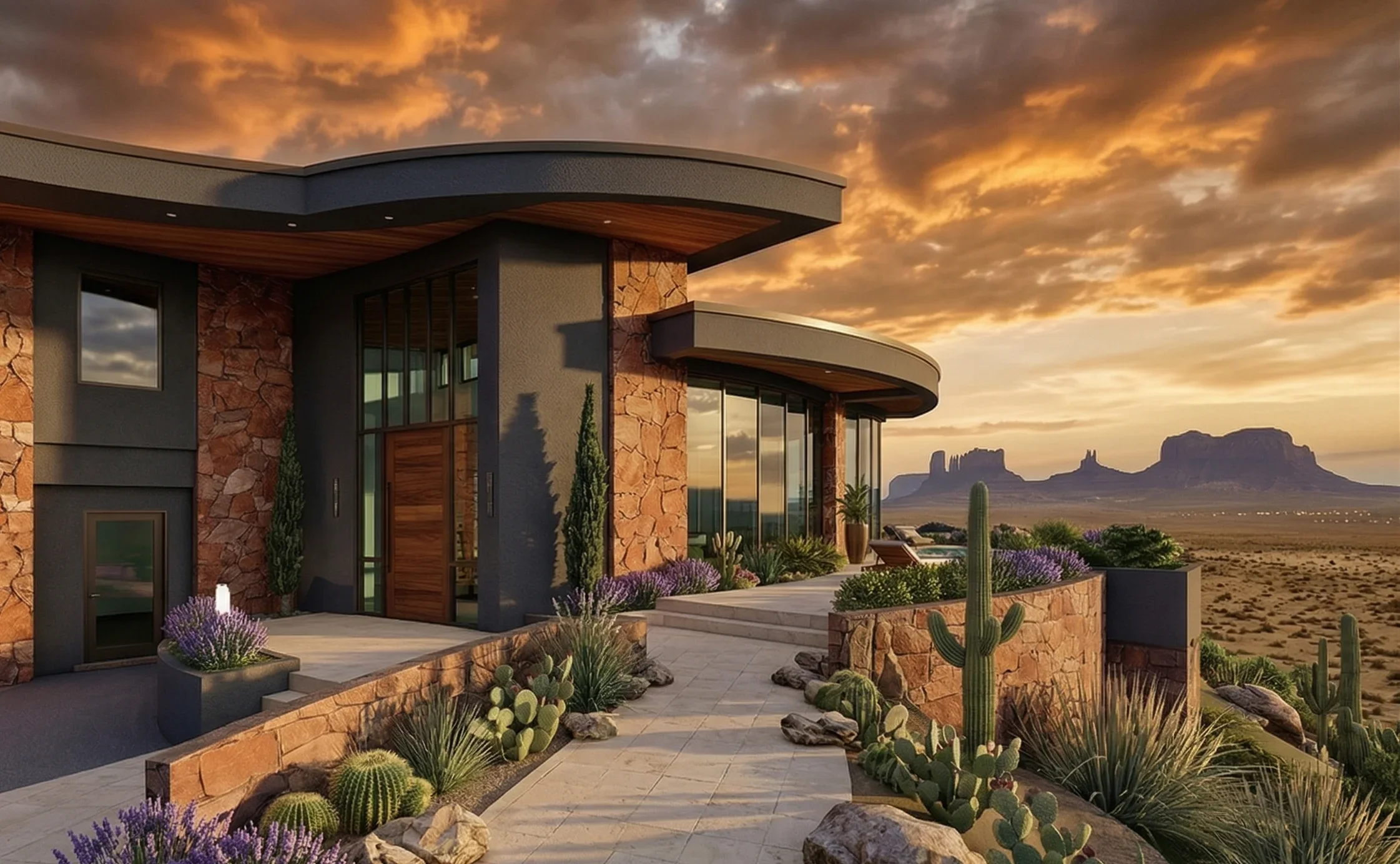 Gold Canyon Mountin Modern Custom Residence