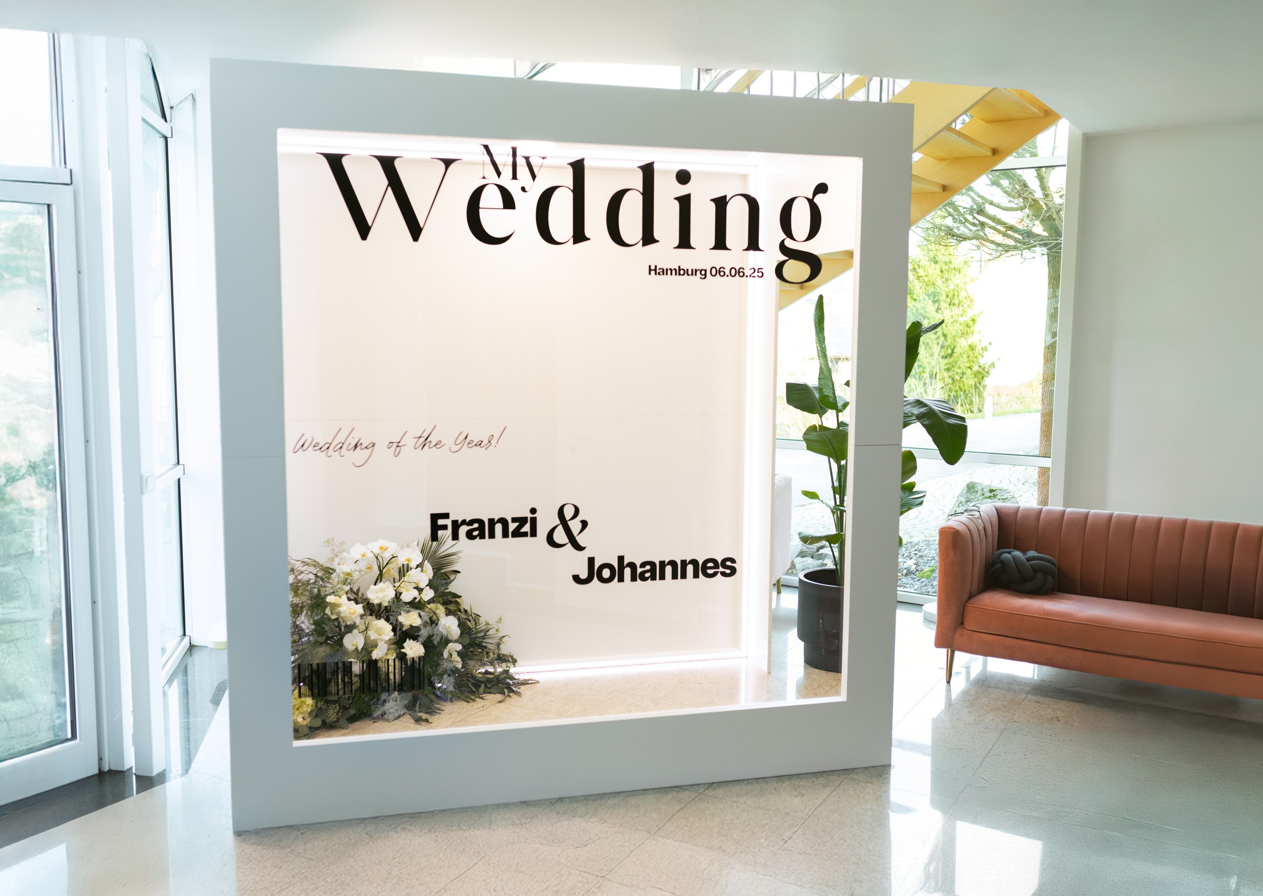 Aufnahme von der Coverbox Fotobox