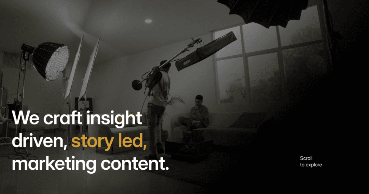 Content & Creative Studio for Modern Brands