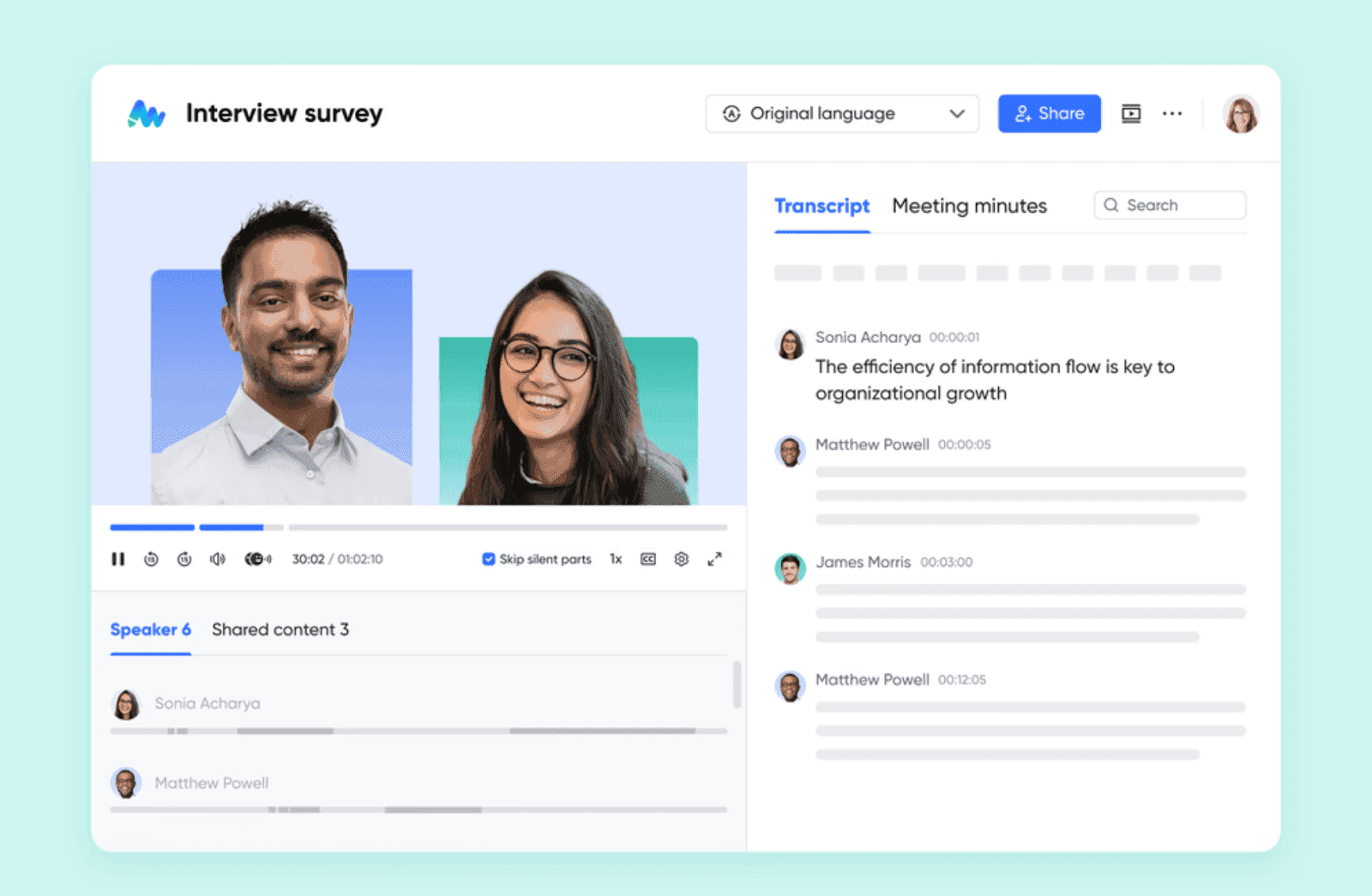 Lark’s Smart AI-powered meeting minutes 