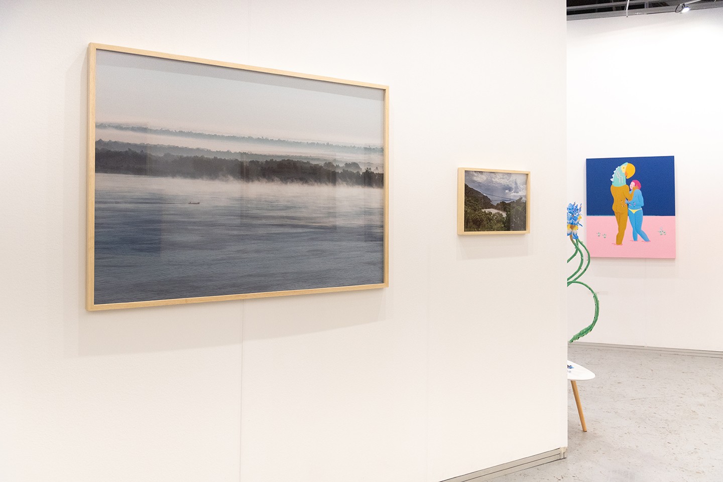 Diego Obligado Galería de Arte - Diego Vergara. Dibujos. Lo numinoso, Examen de conciencia y Los próximos. Pertenecientes al tríptico Estado de situación Grafito sobre papel - 70 x 50 cm. CU - 2024 