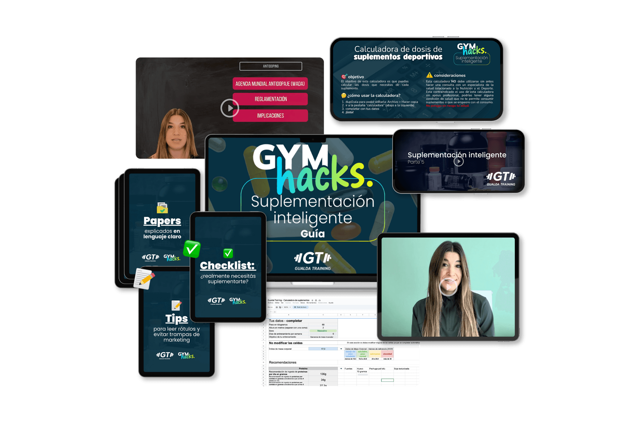 guía suplementación deportiva