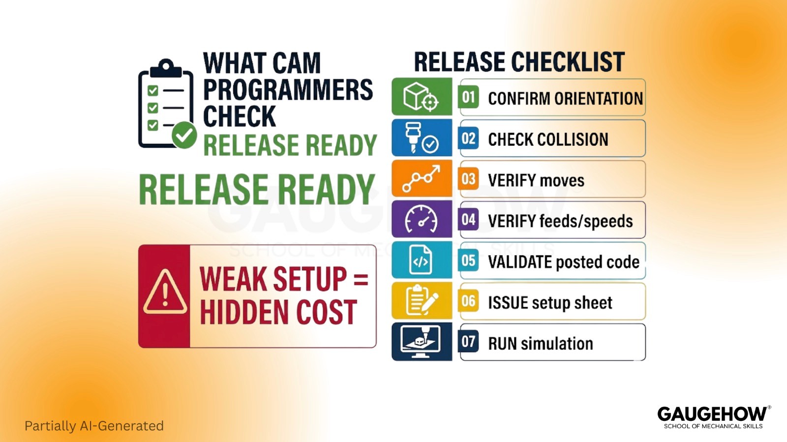 cam check before release