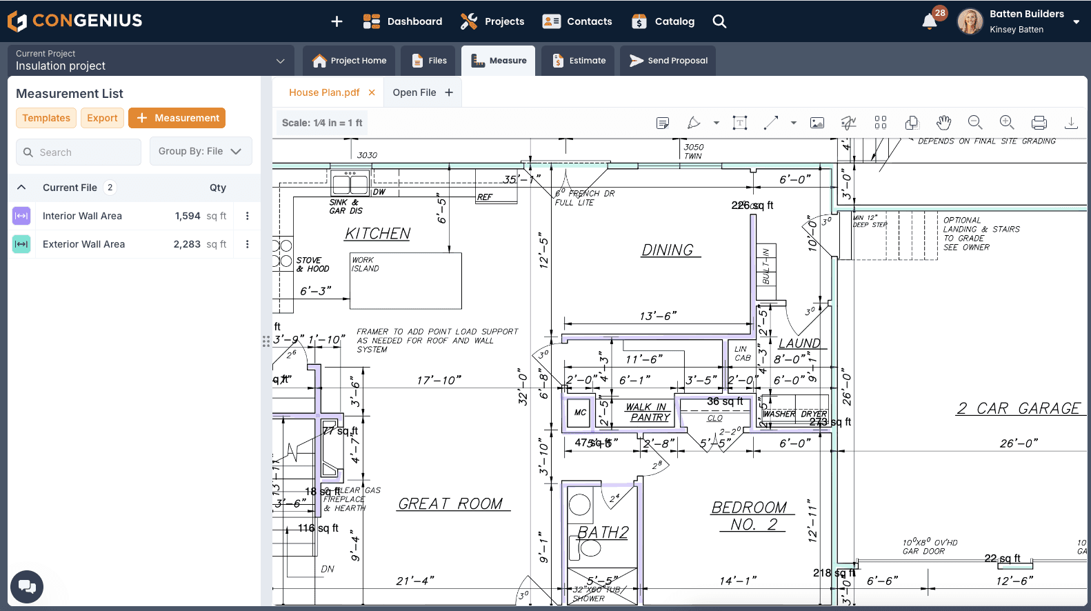 insulation digital measurement tool