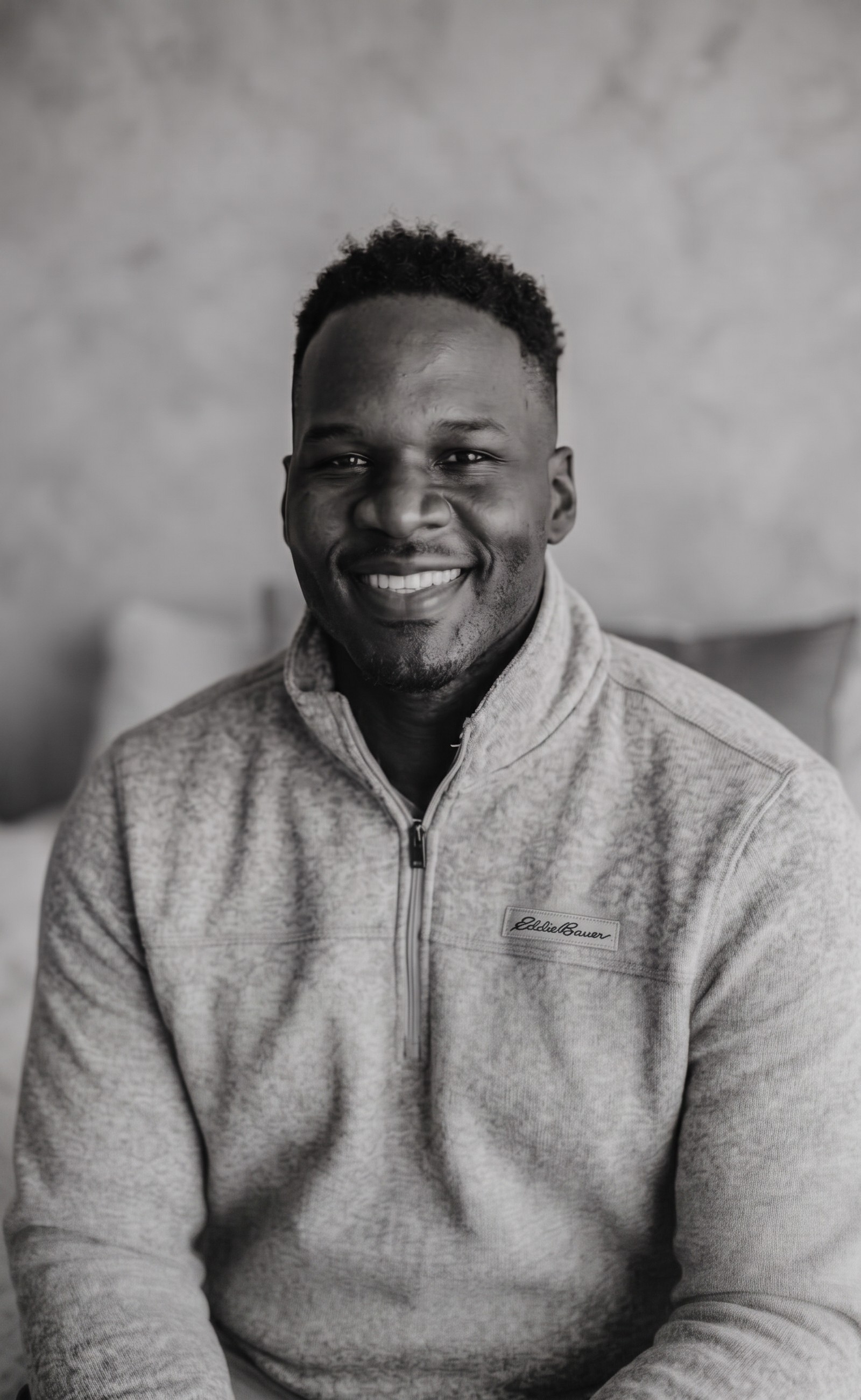Michael Carter profile with a dynamic light