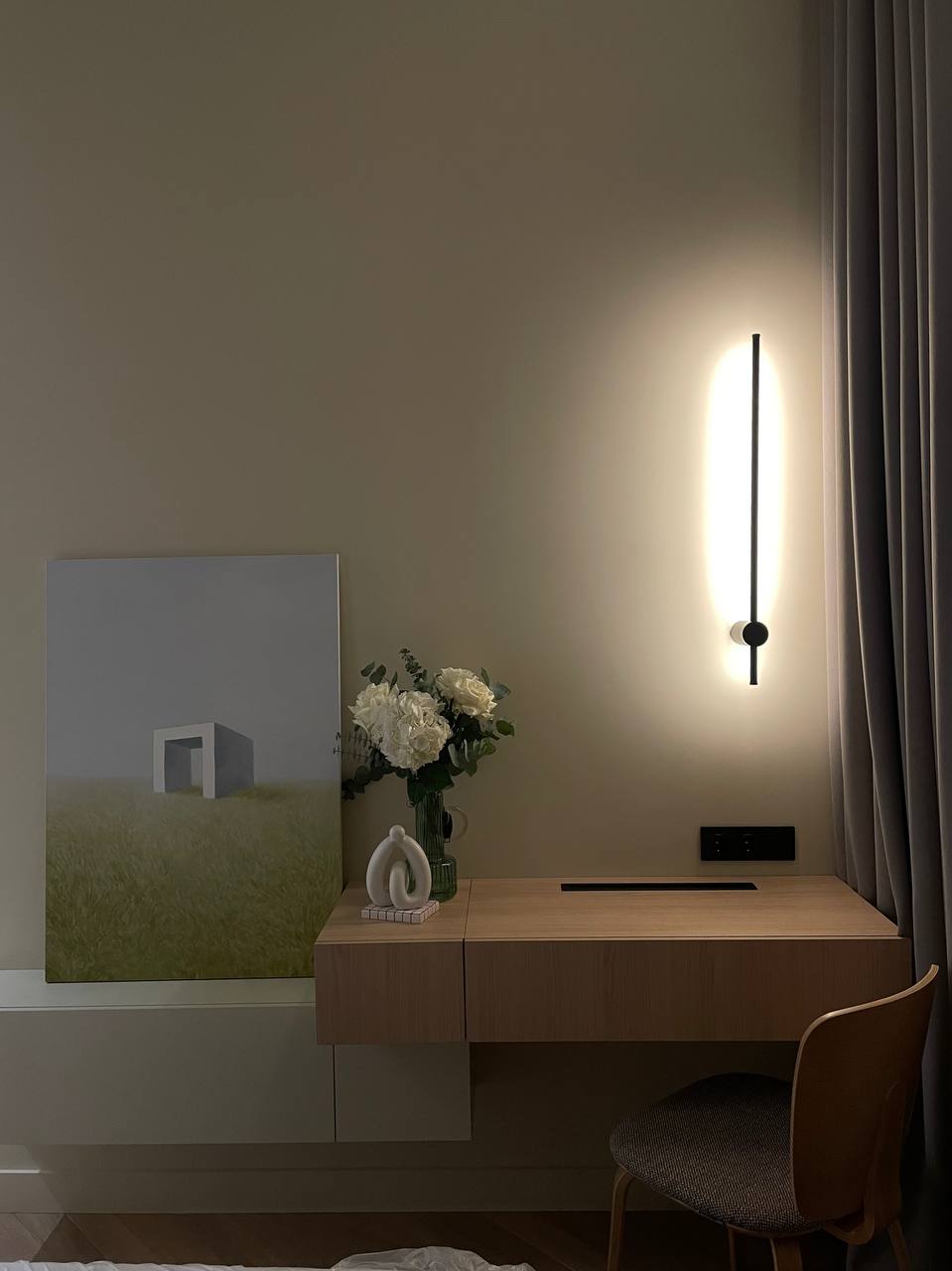 Project showcase image featuring a modern, refined interior.