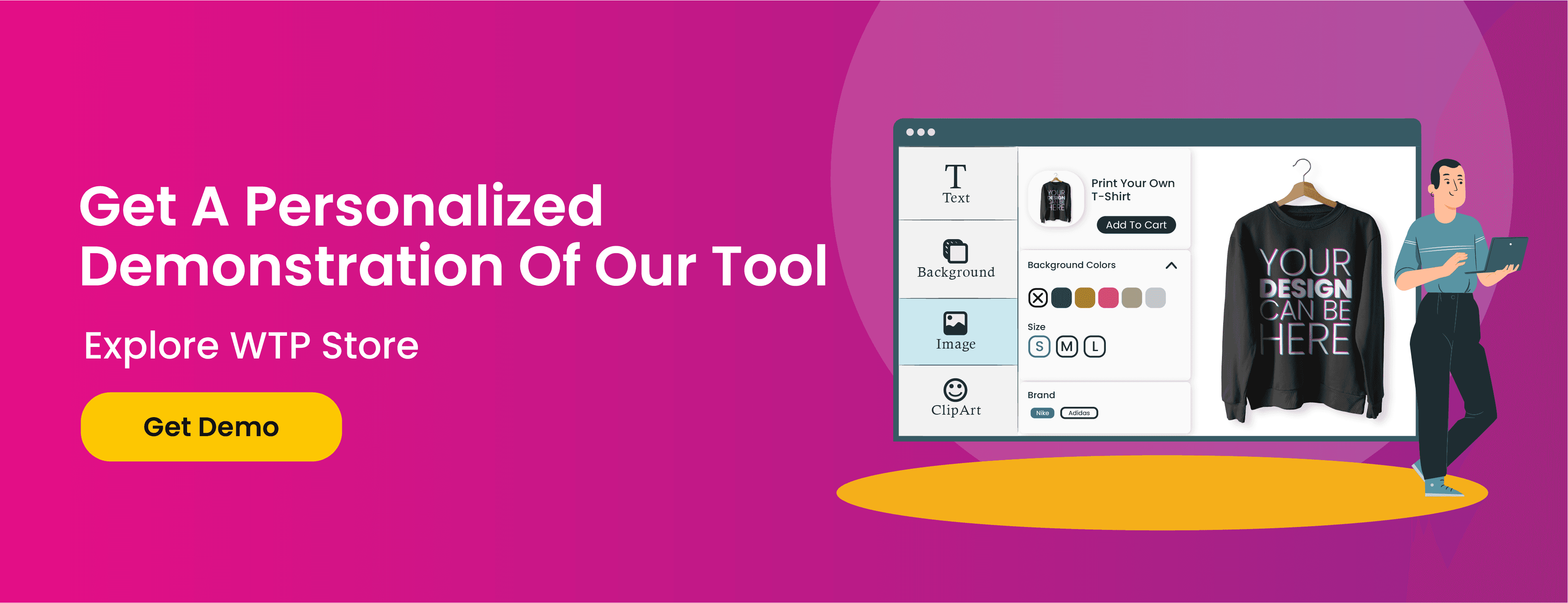 Get demo of our design tool