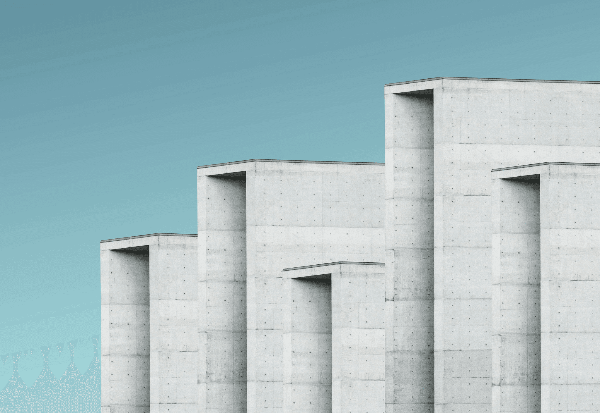 gray concrete monolith