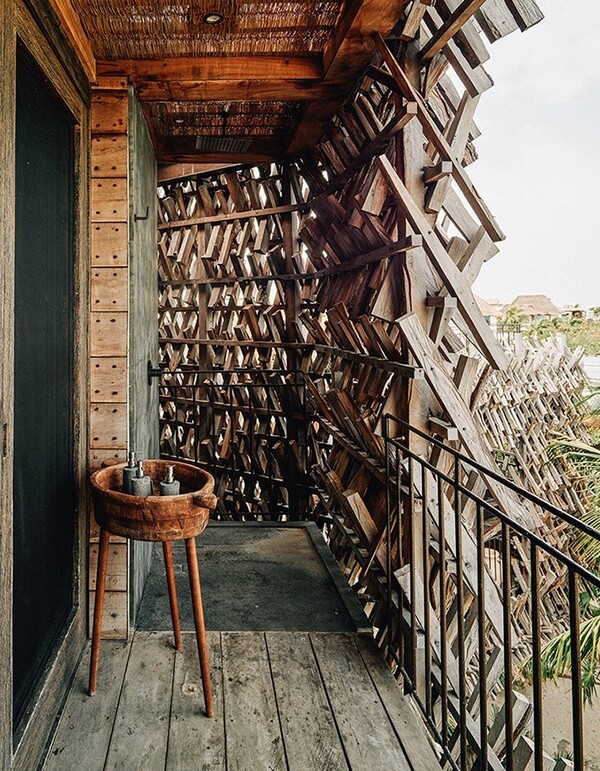 Treehouse Suite with private balcony at Nomade Holbox, Mexico