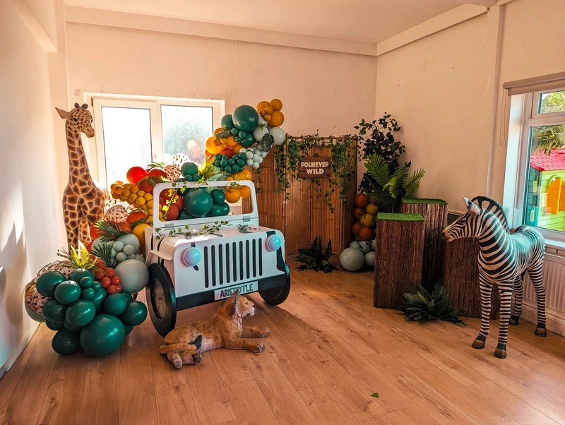 Themed balloon kids’ party