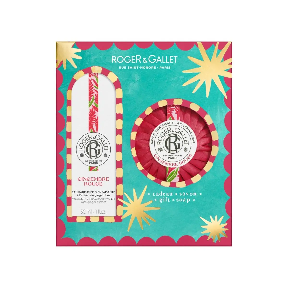 Roger & Gallet : Gingembre rougeRituel Parfumé