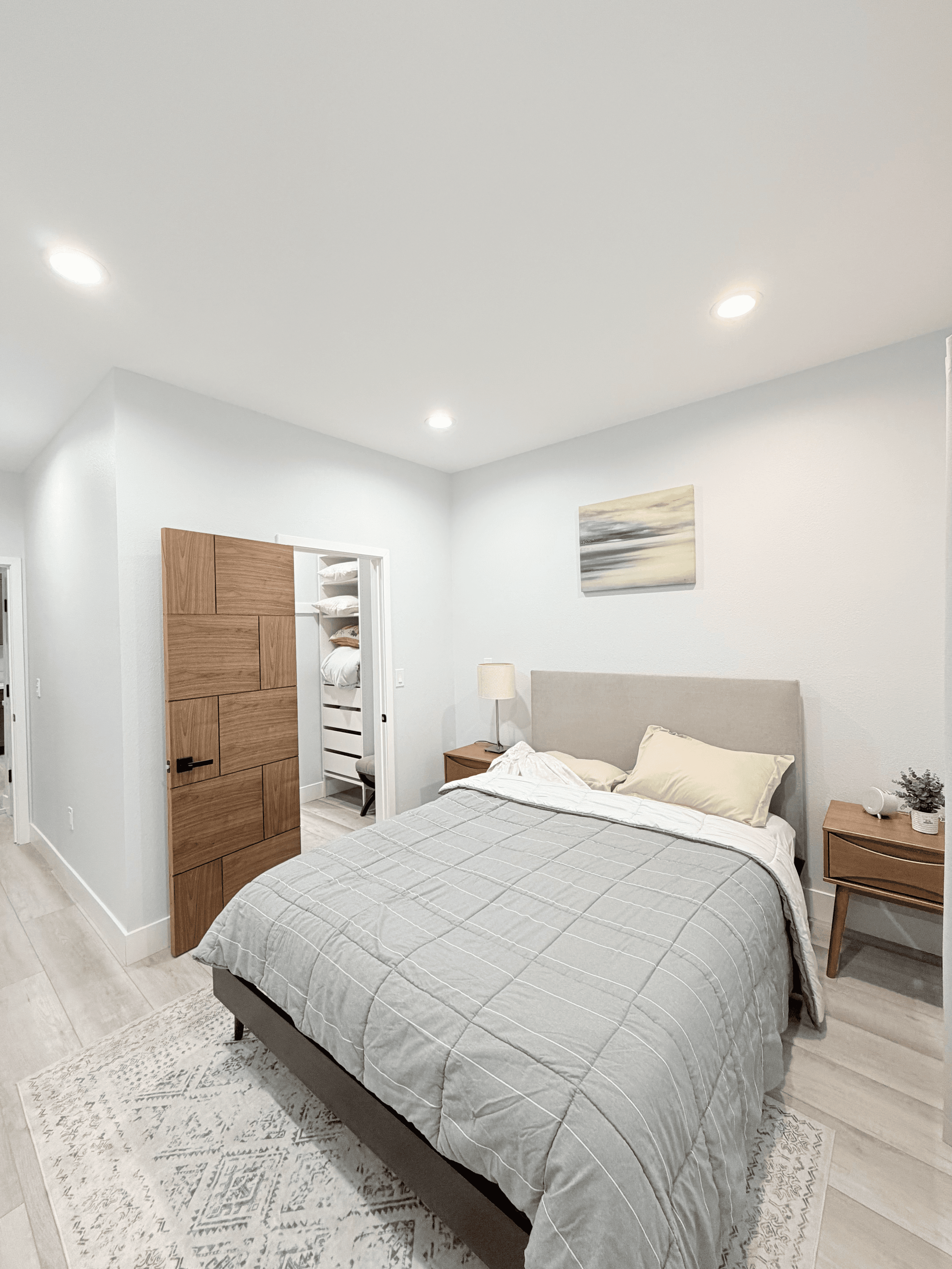 Open-concept living room in 3 bedroom ADU – THP Construction