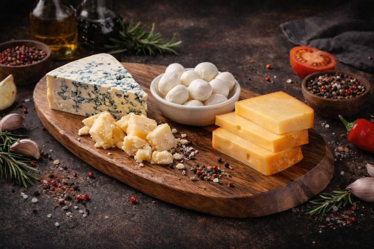 pizza with green leaf vegetable