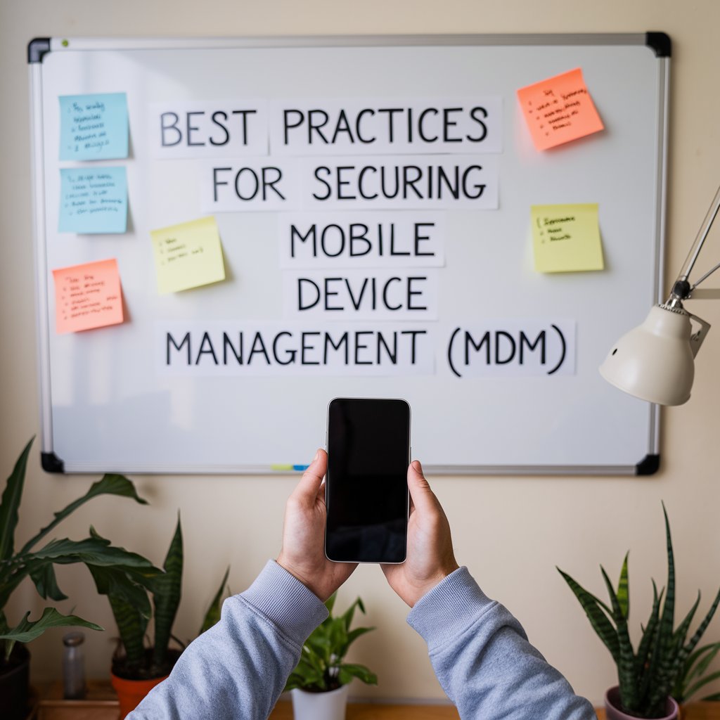 Best practices for securing mobile device management (MDM)